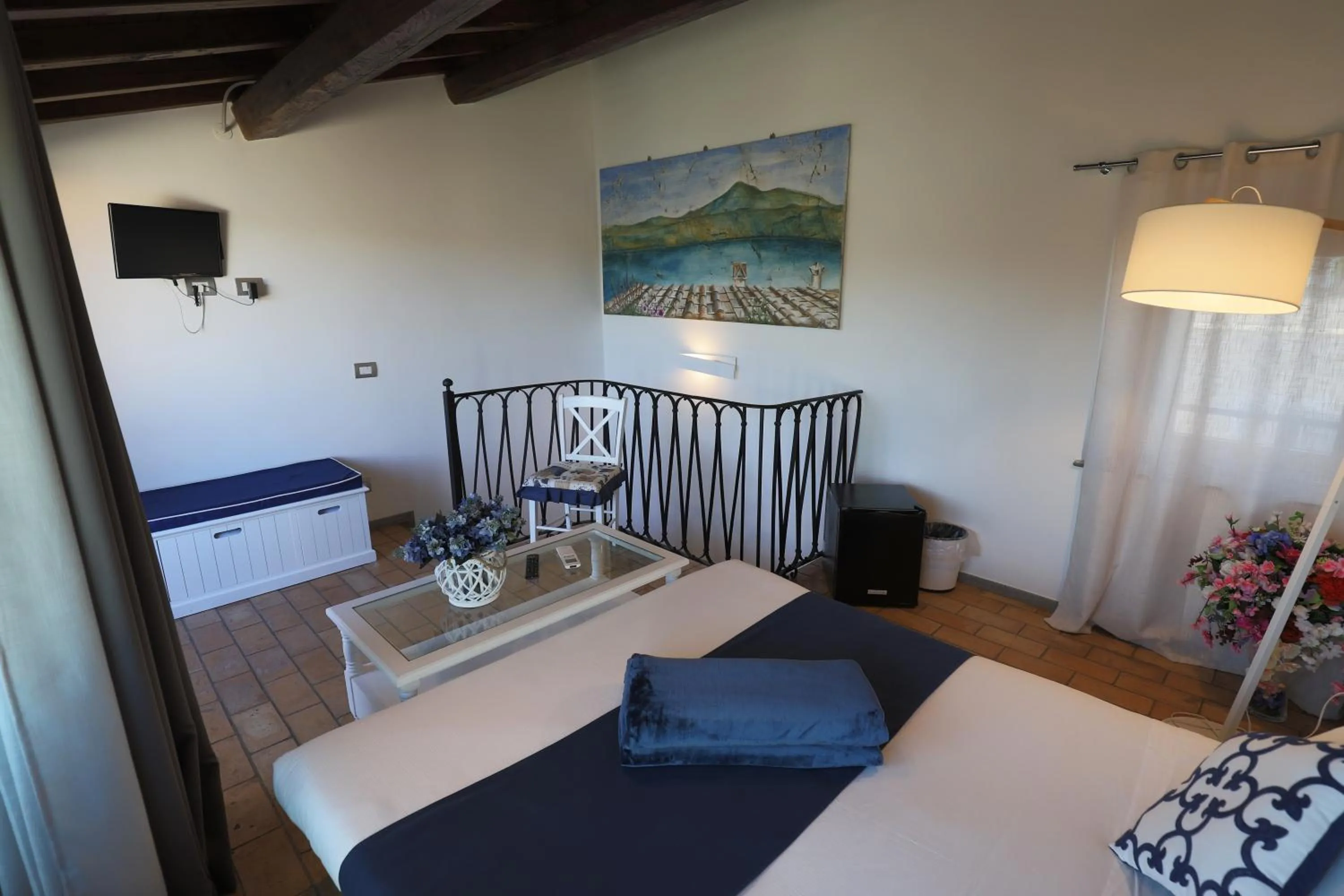 Bed in Atlantis Inn Castelgandolfo