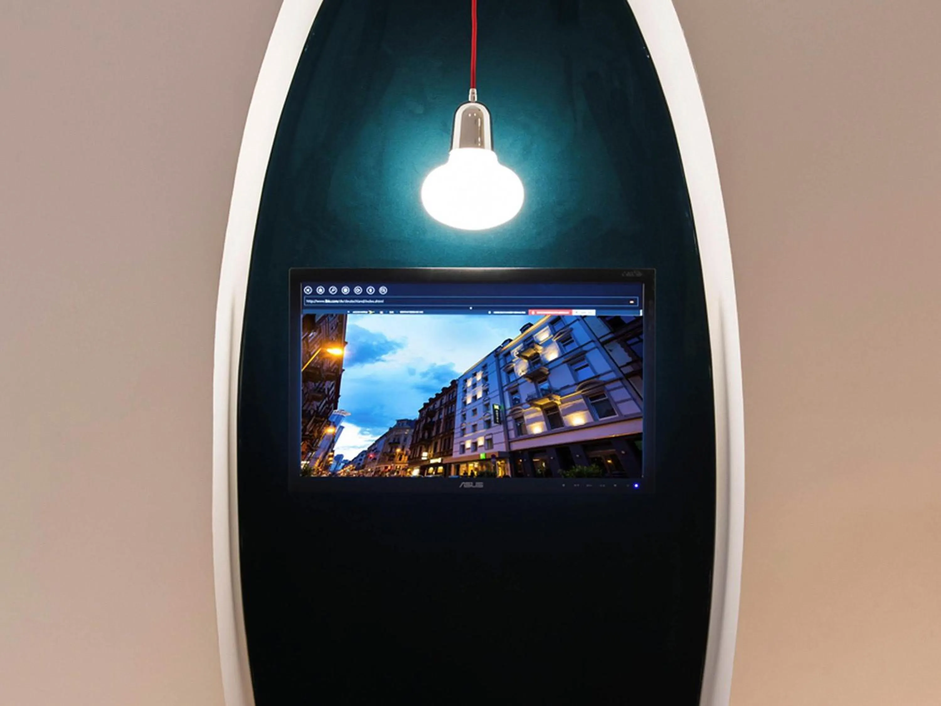 Lounge or bar in Ibis Styles Frankfurt City