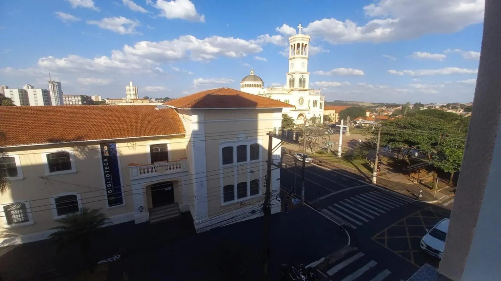 City view in Alpha Ville Hotel