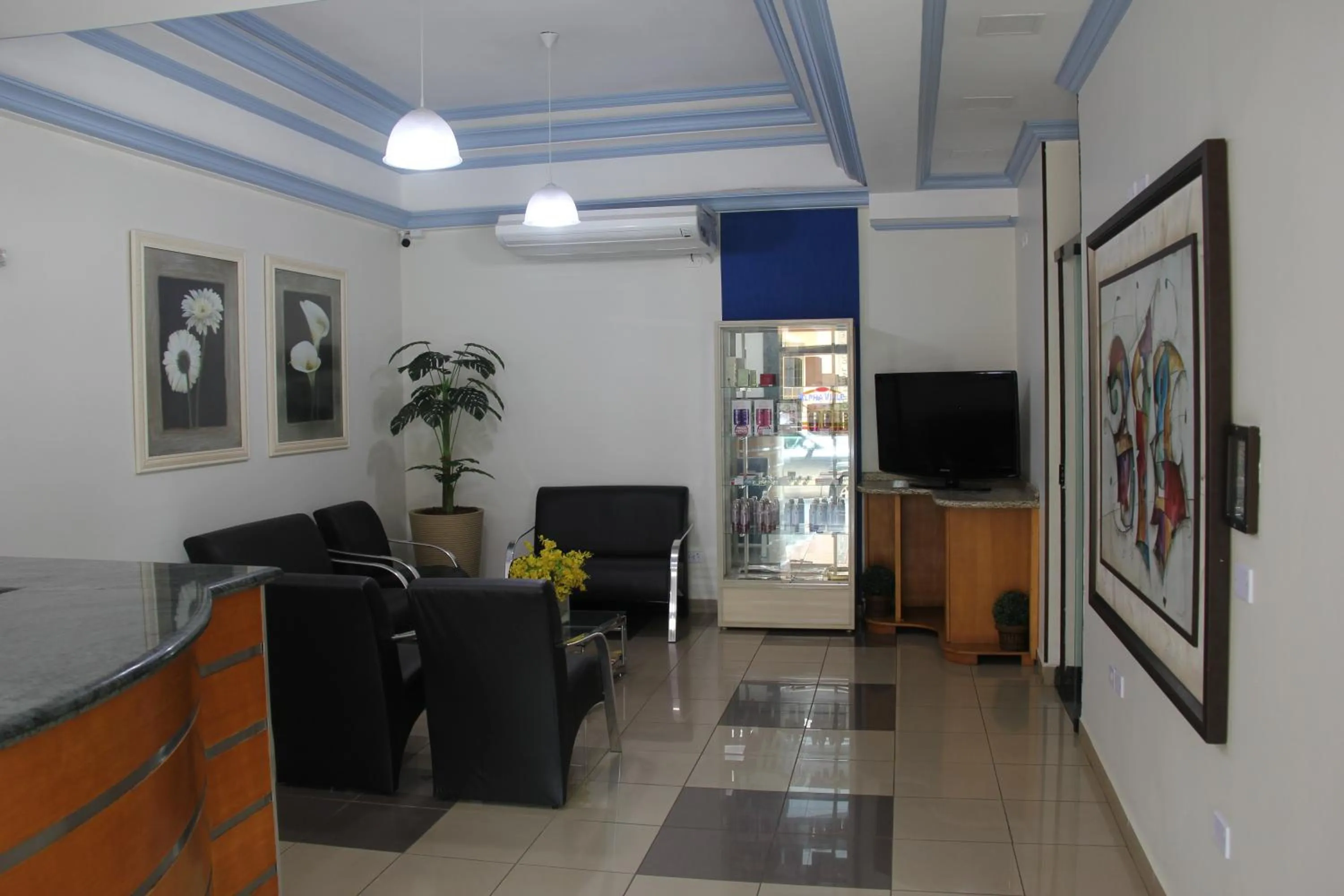 Lobby or reception in Alpha Ville Hotel