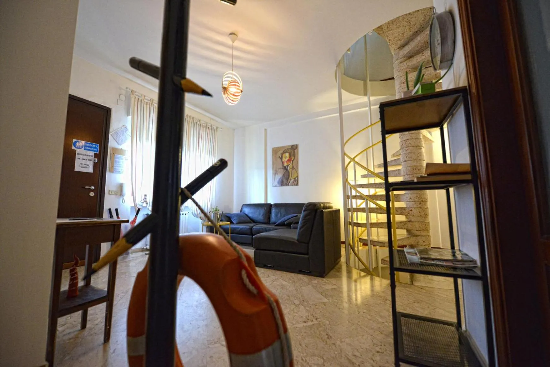 Living room in Aback Policlinico