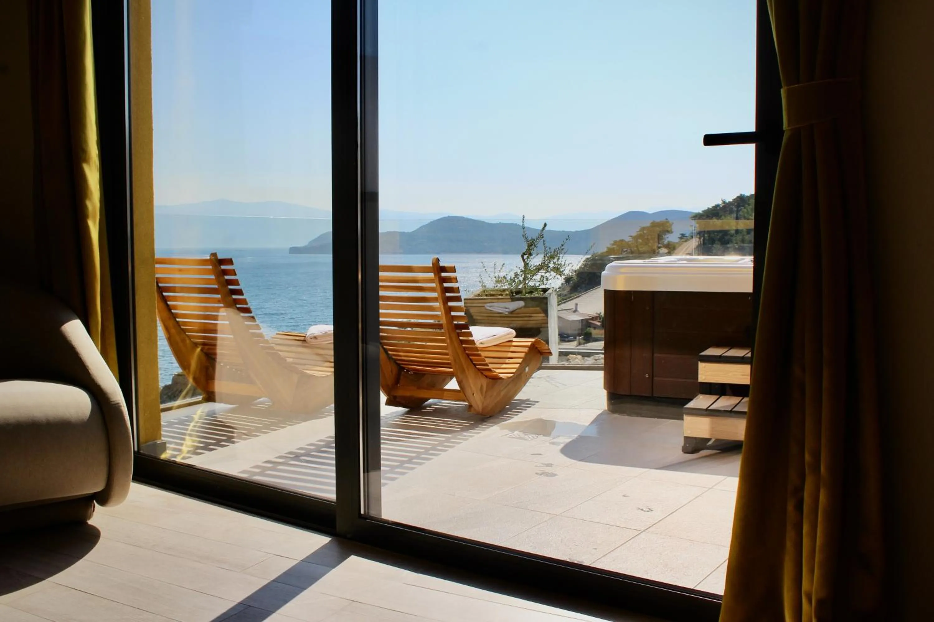 Hot Tub in Hotel Vinotel Gospoja