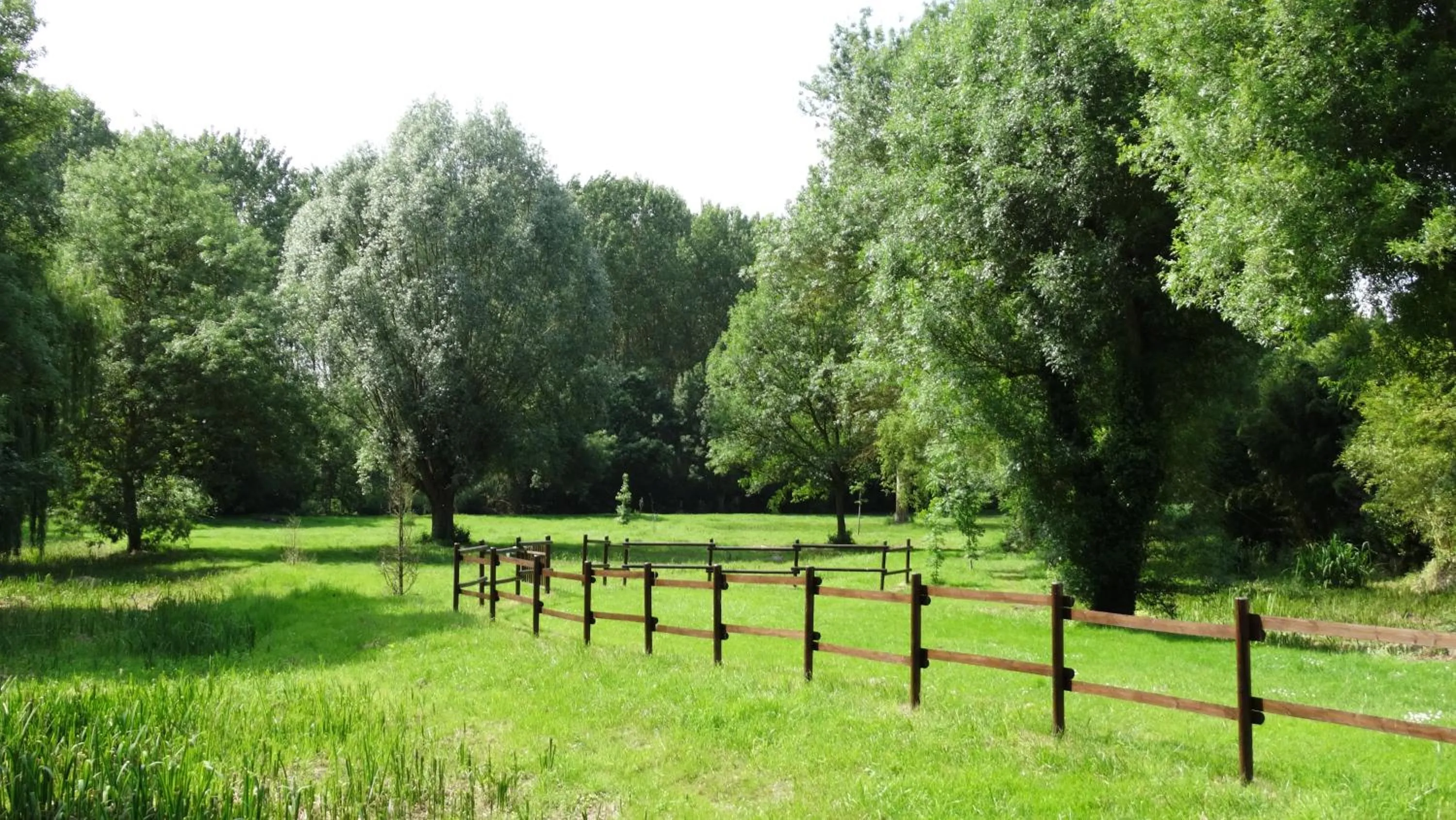 Garden view in Moulin de reigner