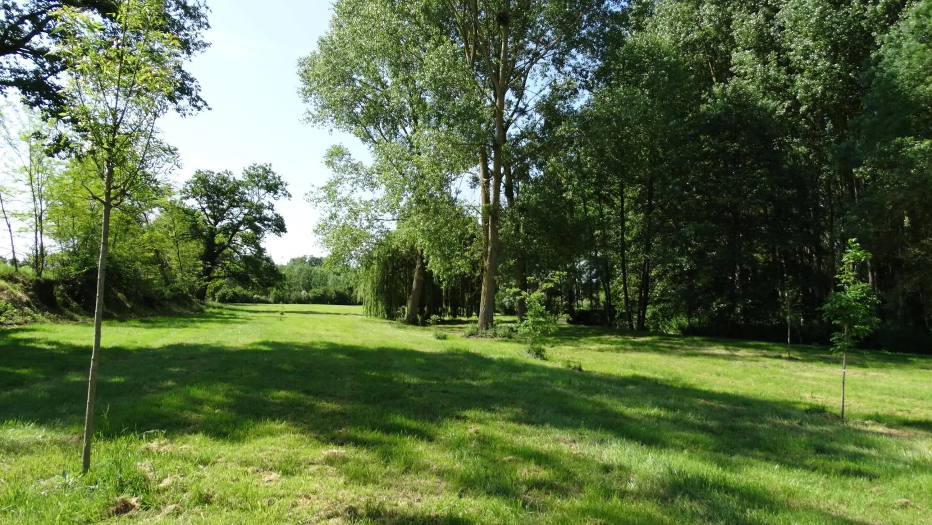 Garden view in Moulin de reigner