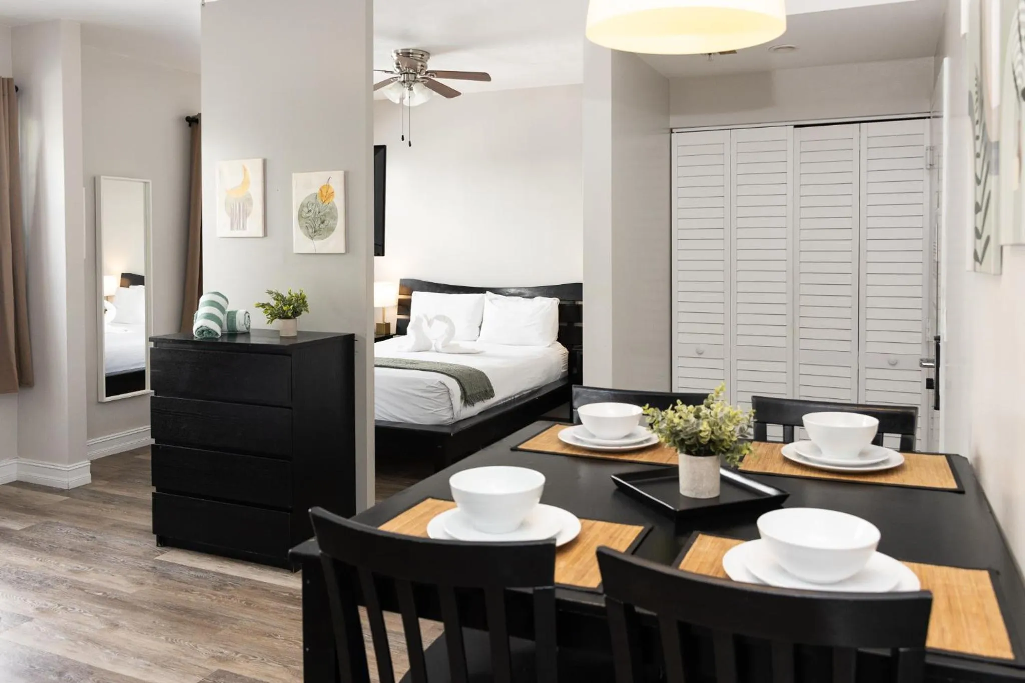 Bed in Ocean Reef Suites