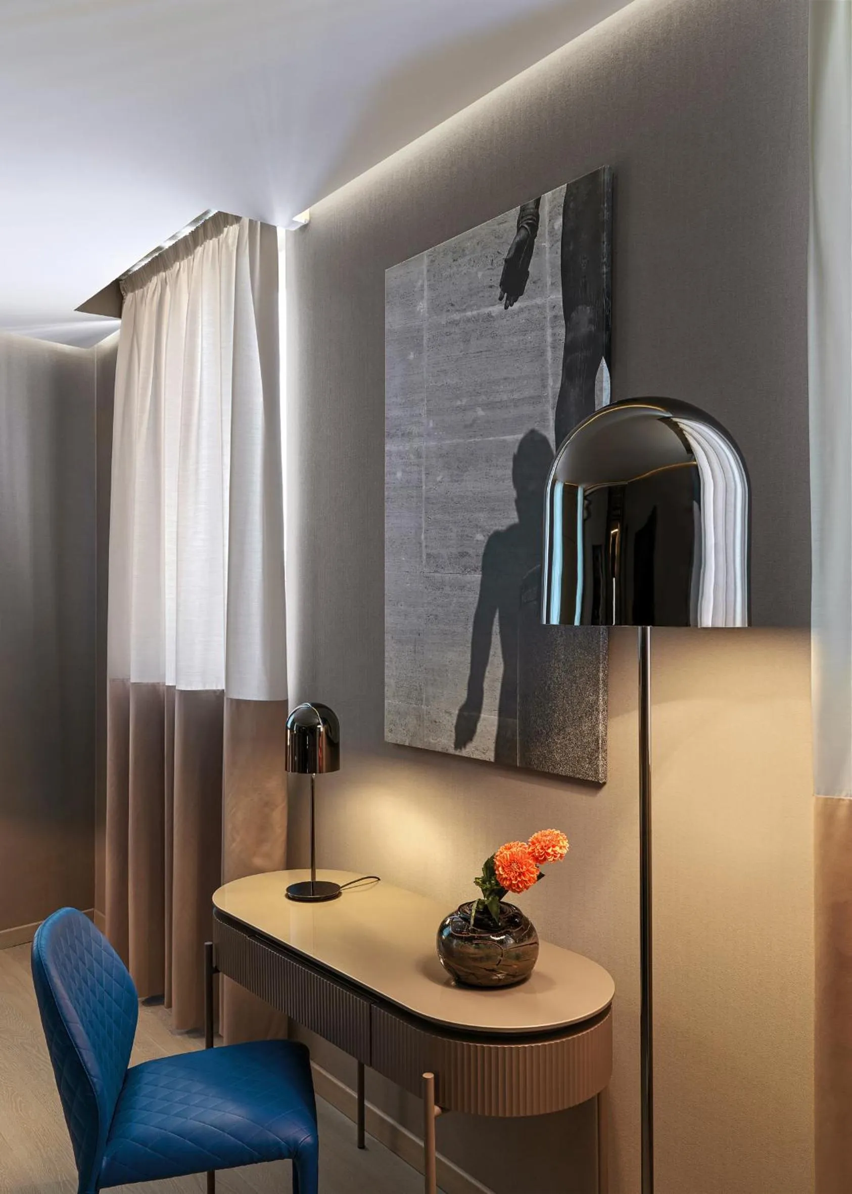 Seating area in Orazio Palace Hotel