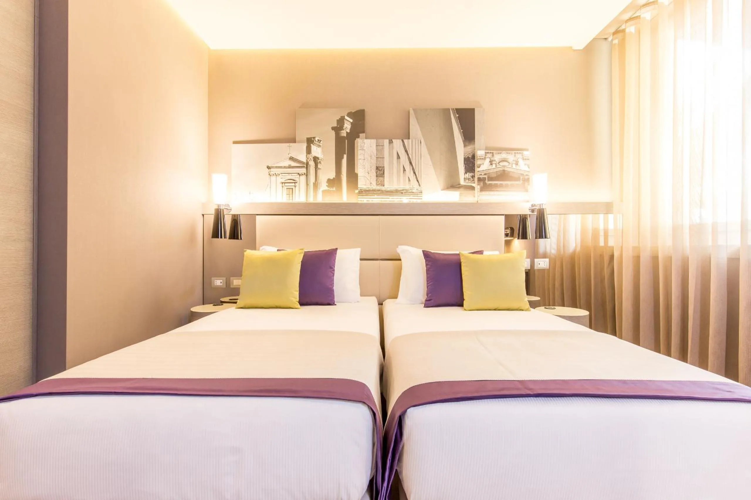 Bedroom, Bed in Orazio Palace Hotel