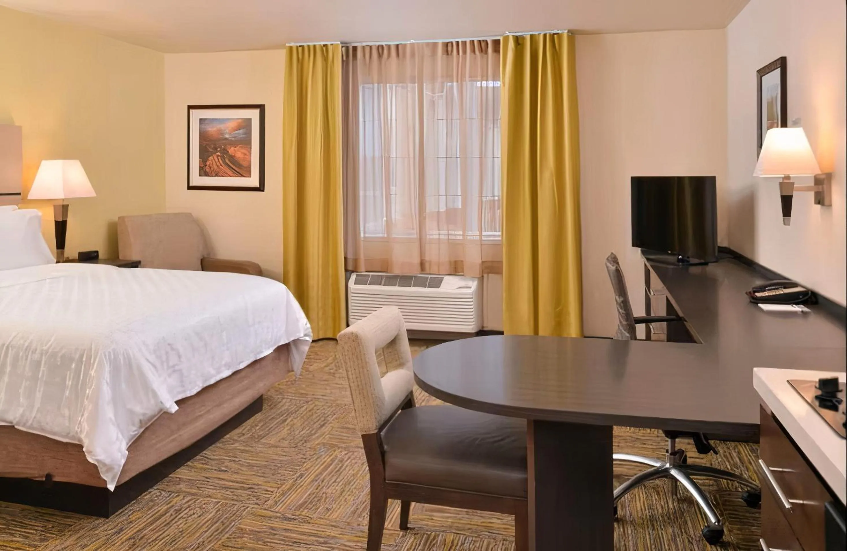 Bedroom, Bed in Candlewood Suites Austin-Round Rock by IHG