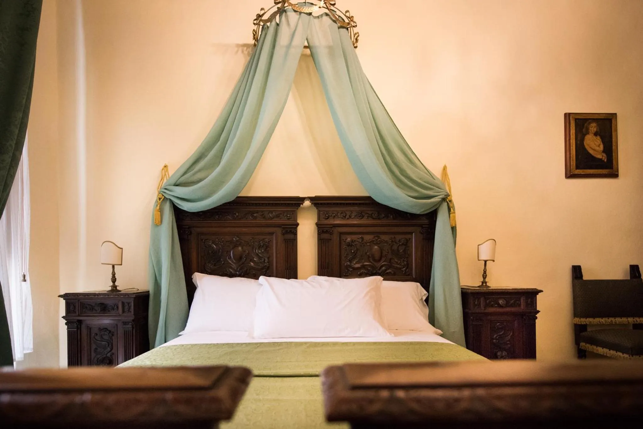 Bed in All'ombra della Torre only Rooms