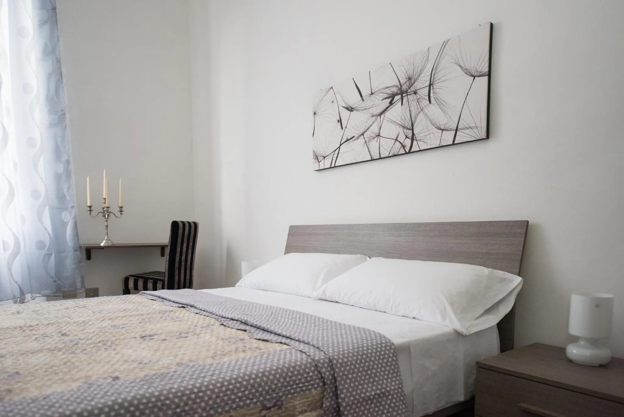 Bed in All'ombra della Torre only Rooms