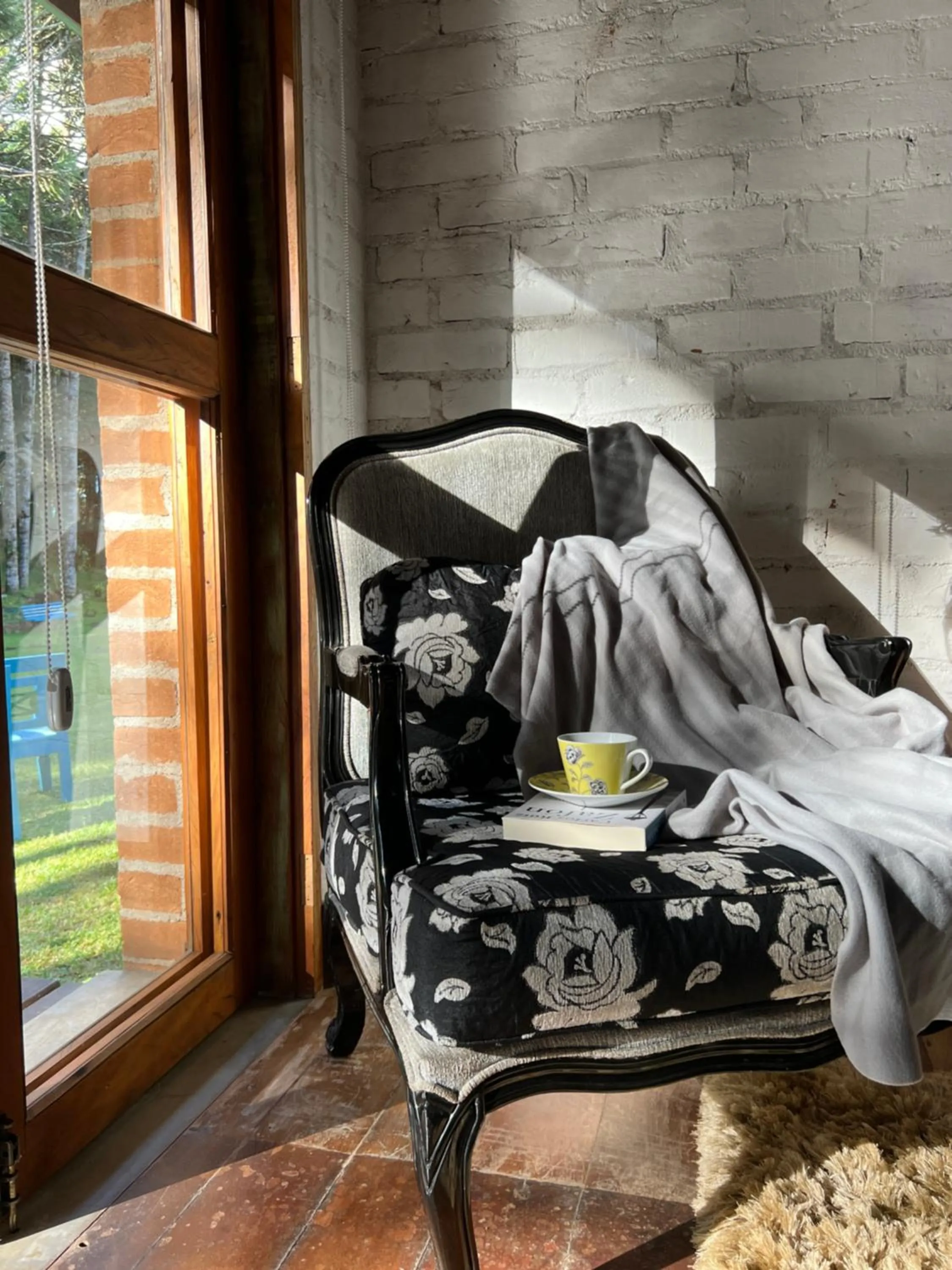Bed in Chalés Vila Flor