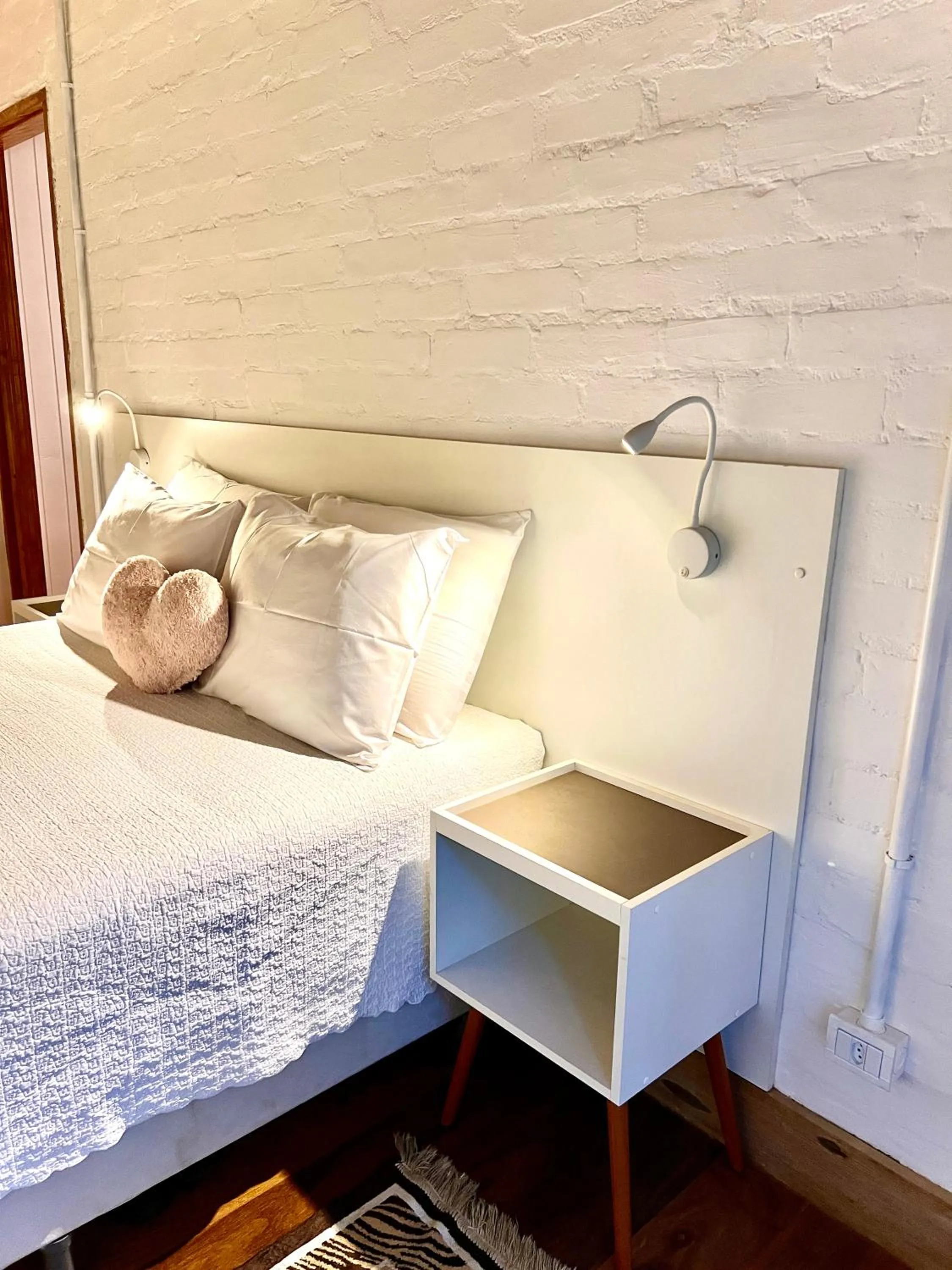 Bed in Chalés Vila Flor