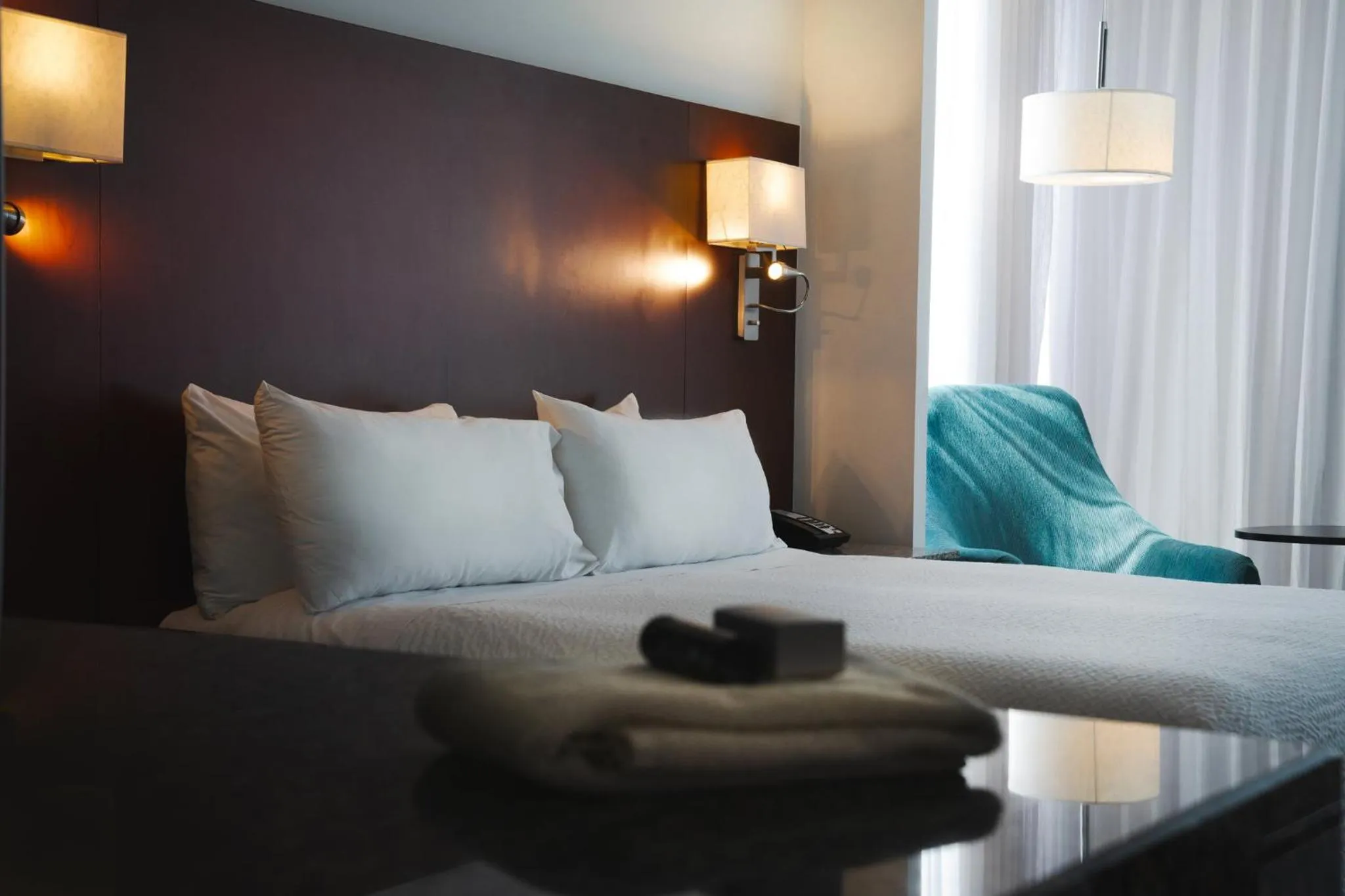 Photo of the whole room, Bed in Fiesta Inn Playa del Carmen