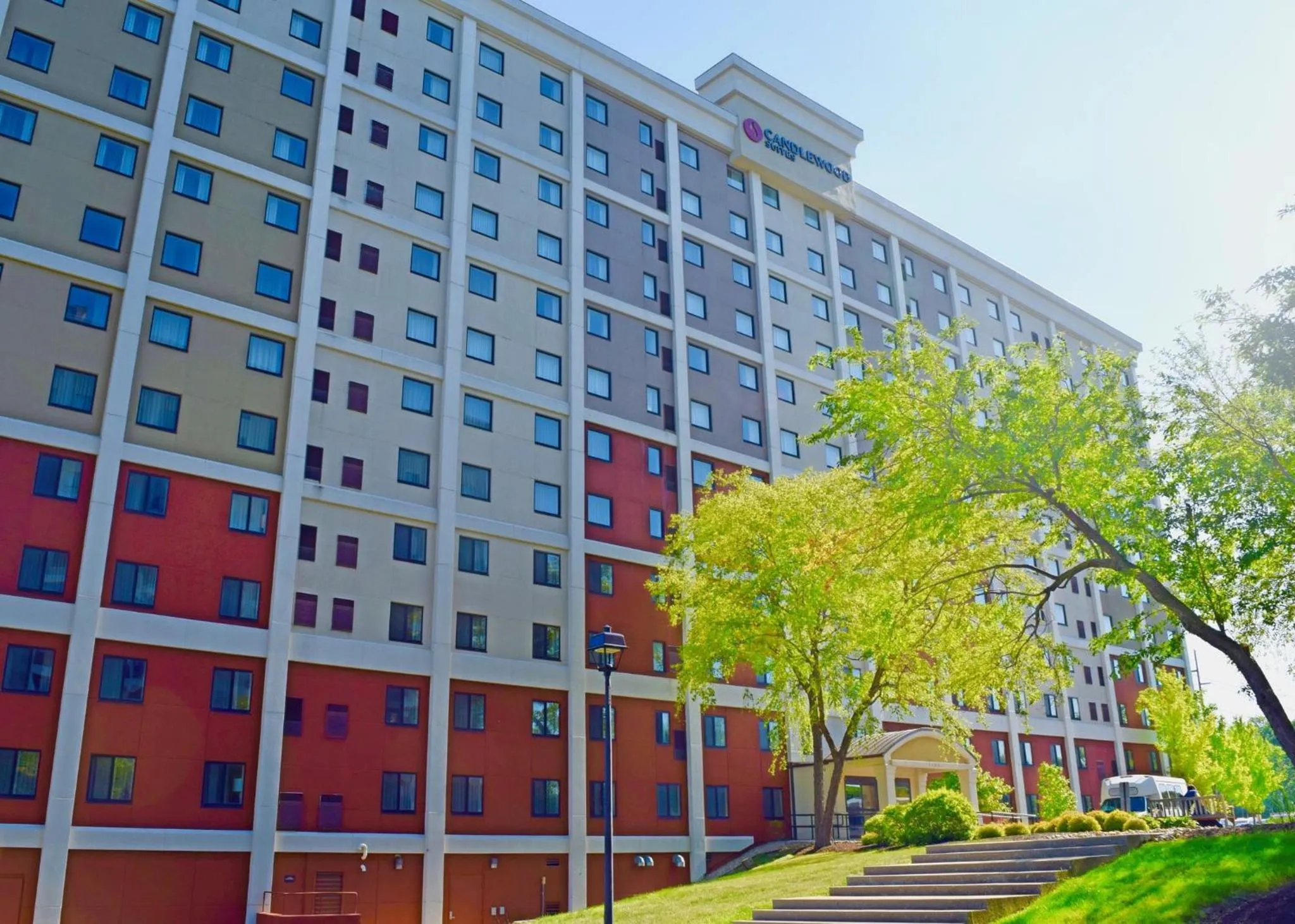 Property building in Candlewood Suites Indianapolis Downtown Medical District by IHG