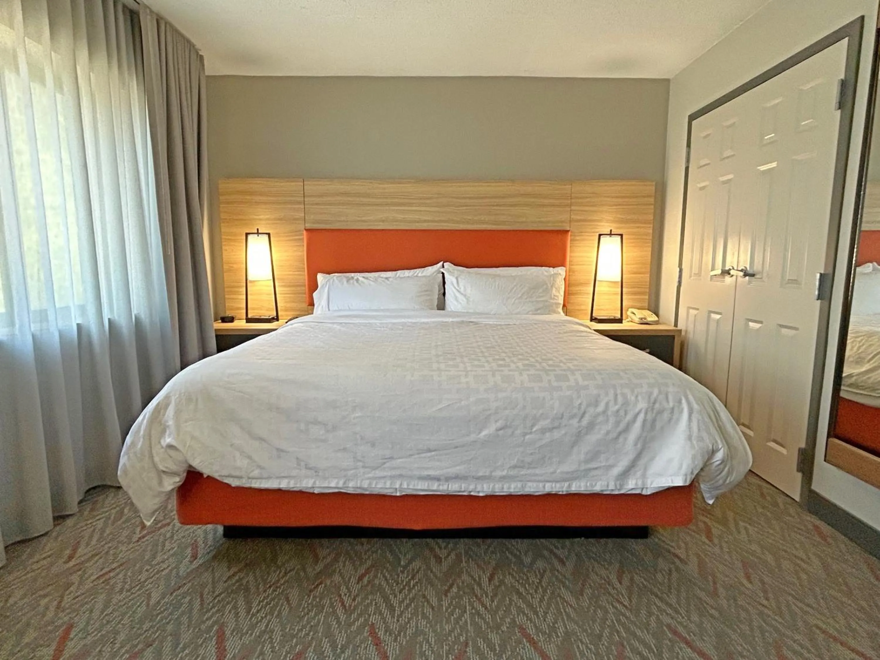 Bed in Candlewood Suites Indianapolis Downtown Medical District by IHG