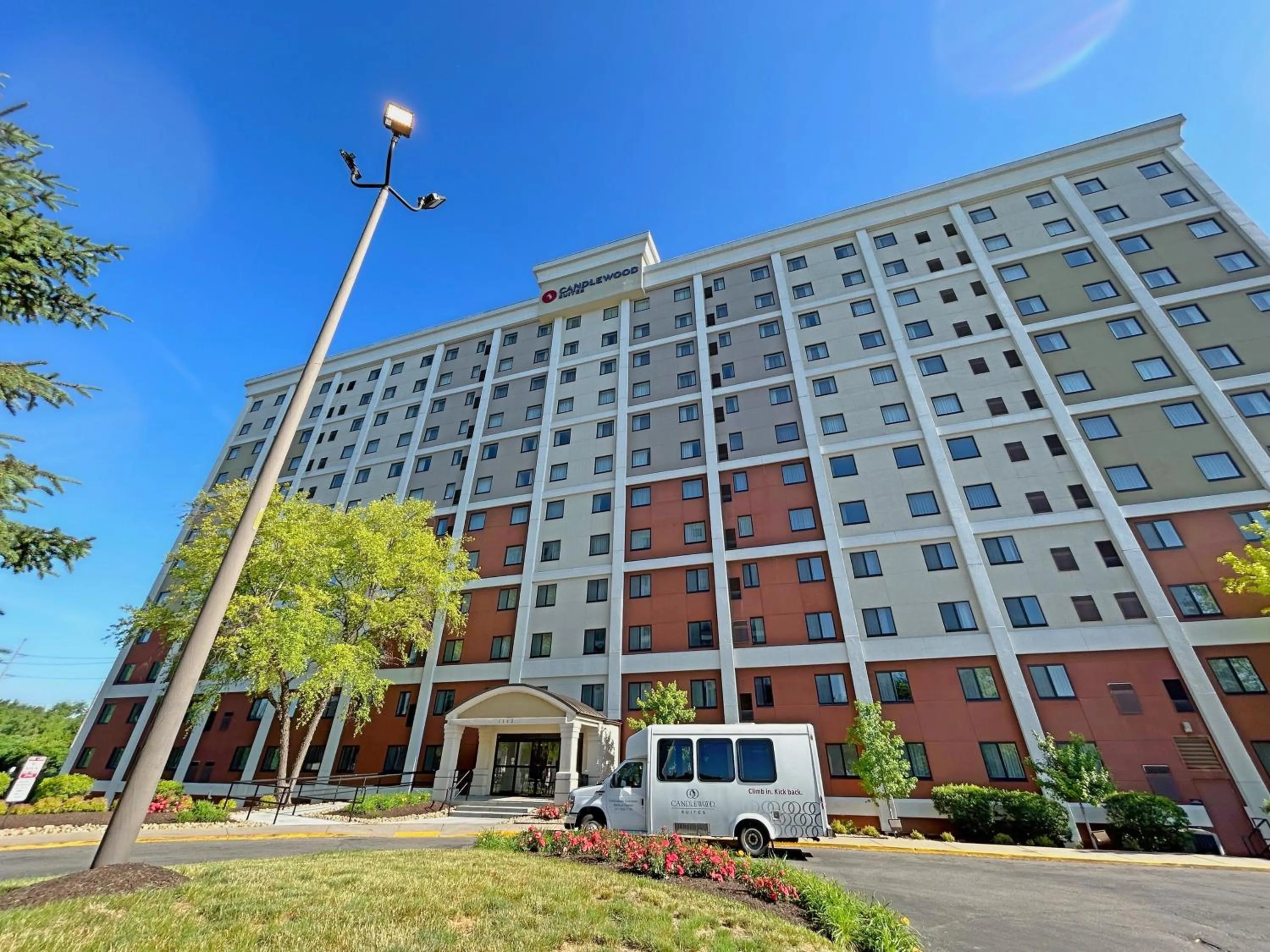 Property building in Candlewood Suites Indianapolis Downtown Medical District by IHG