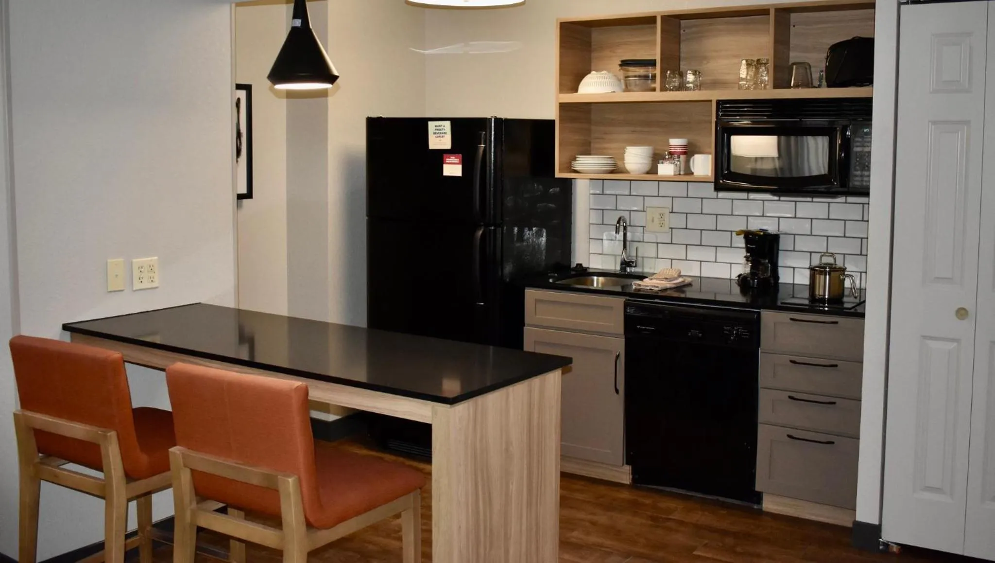 Bedroom in Candlewood Suites Indianapolis Downtown Medical District by IHG