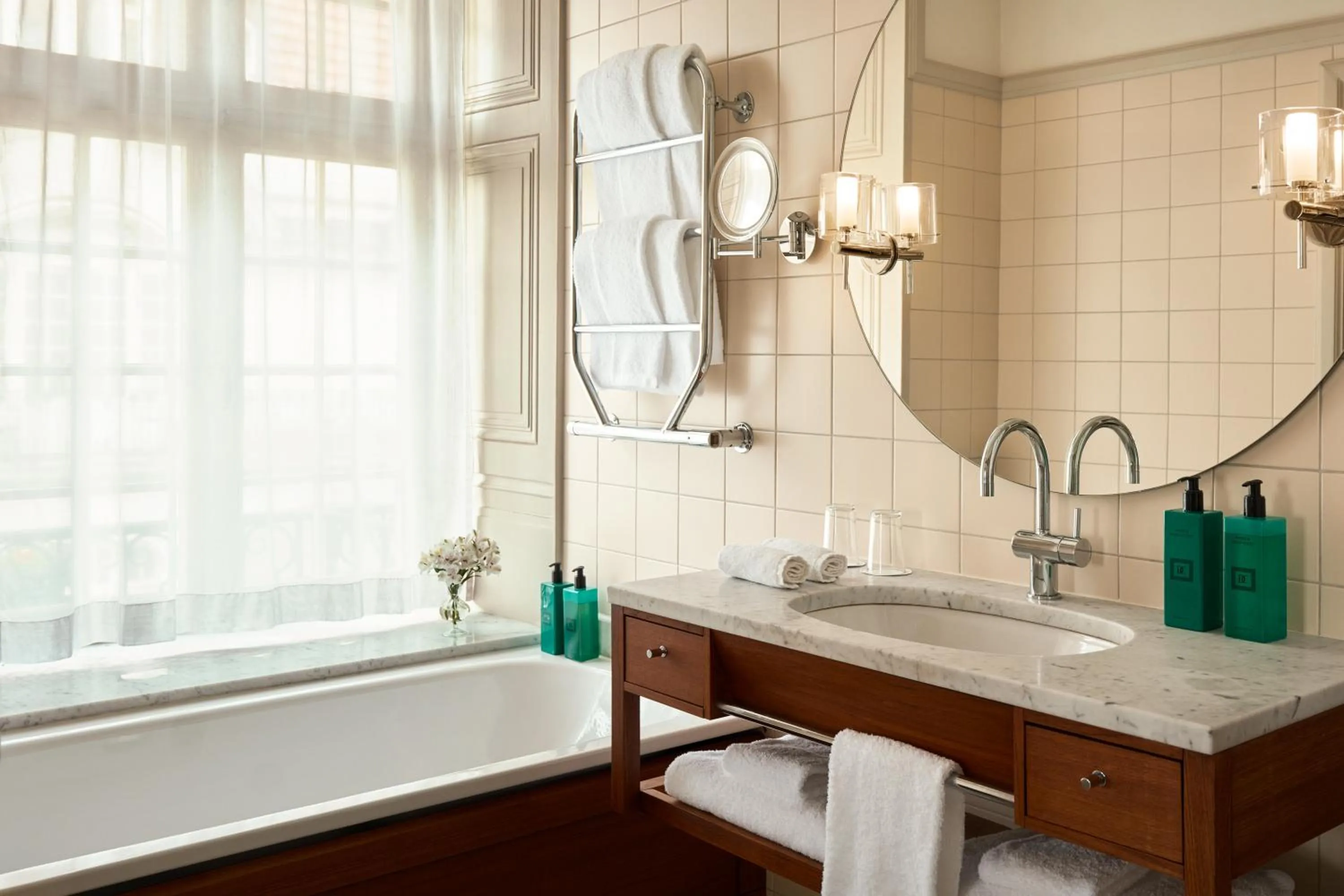 Bathroom in Hotel Diplomat Stockholm