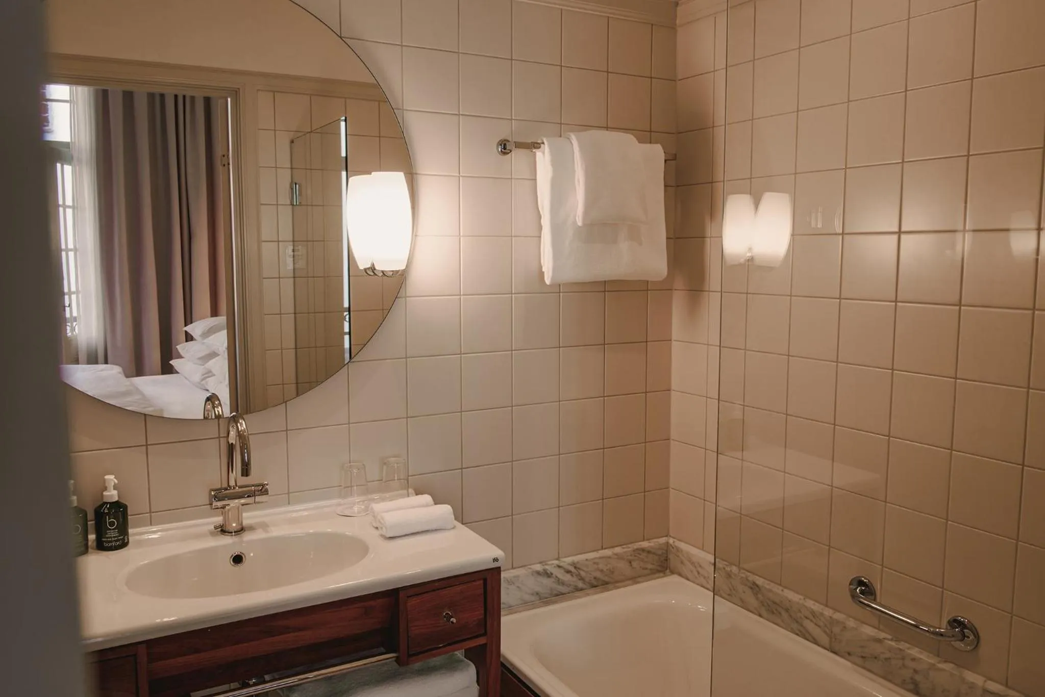 Bathroom in Hotel Diplomat Stockholm