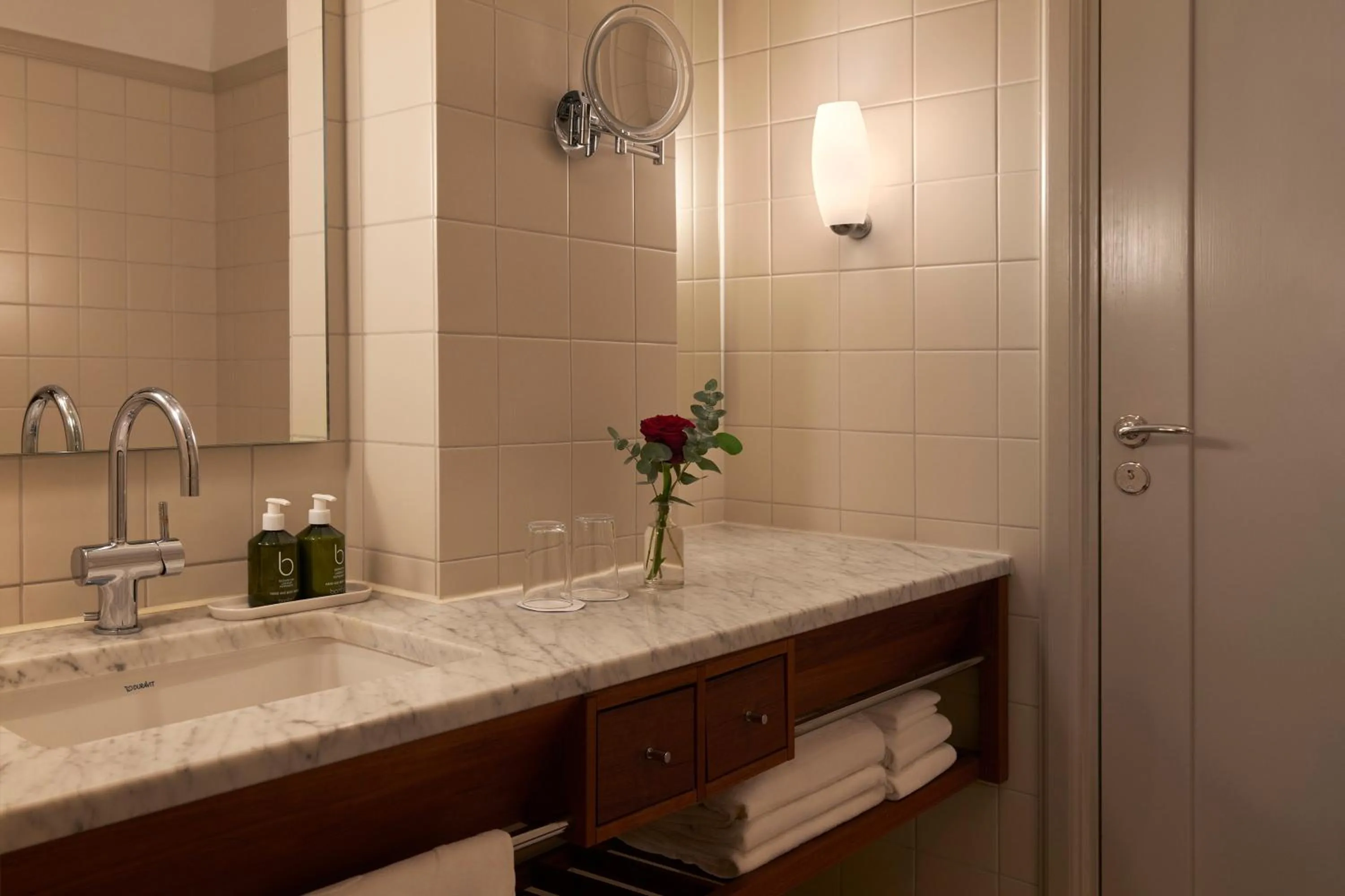 Bathroom in Hotel Diplomat Stockholm