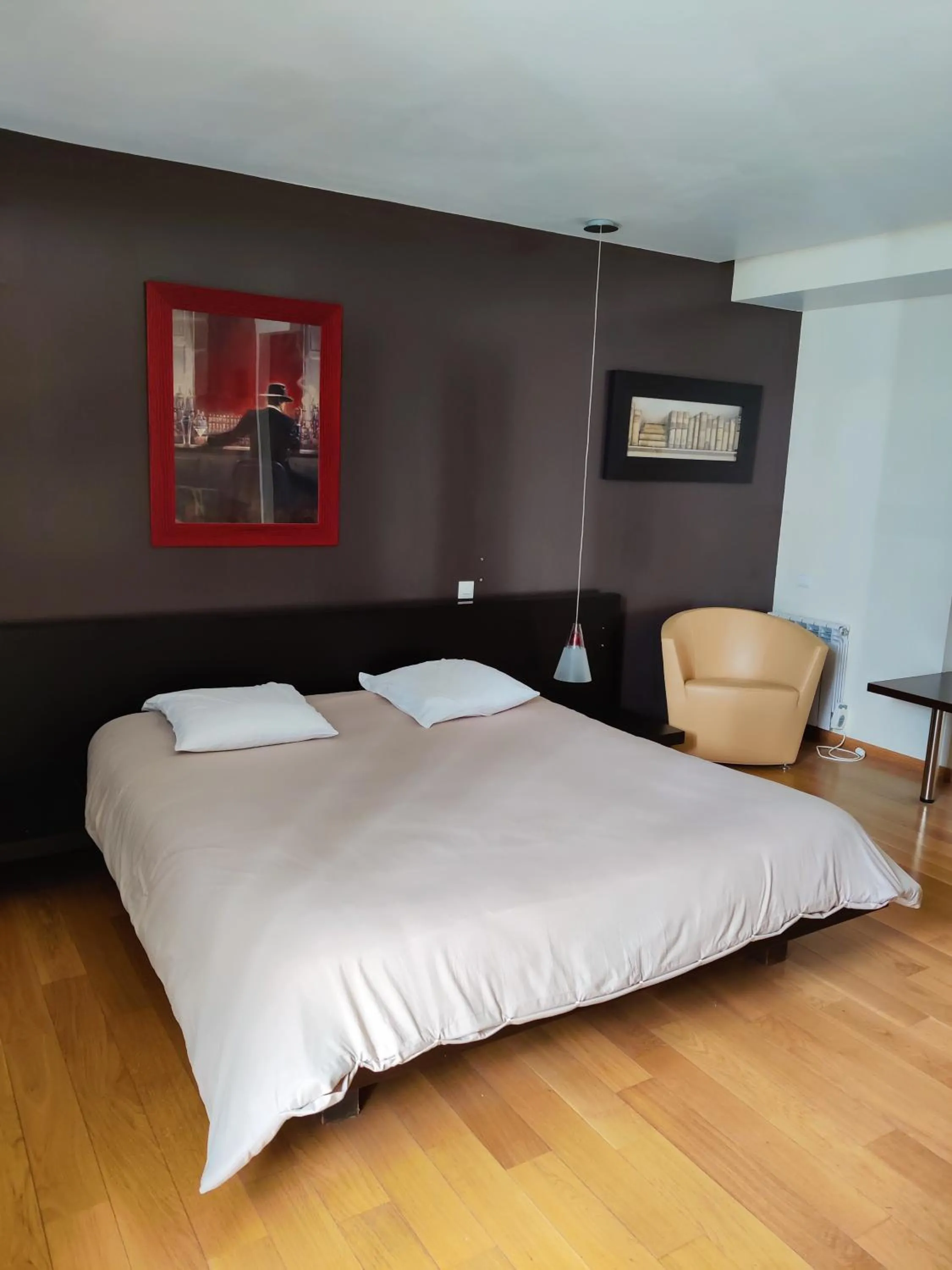 Bedroom, Bed in Hôtel Saint - Pierre