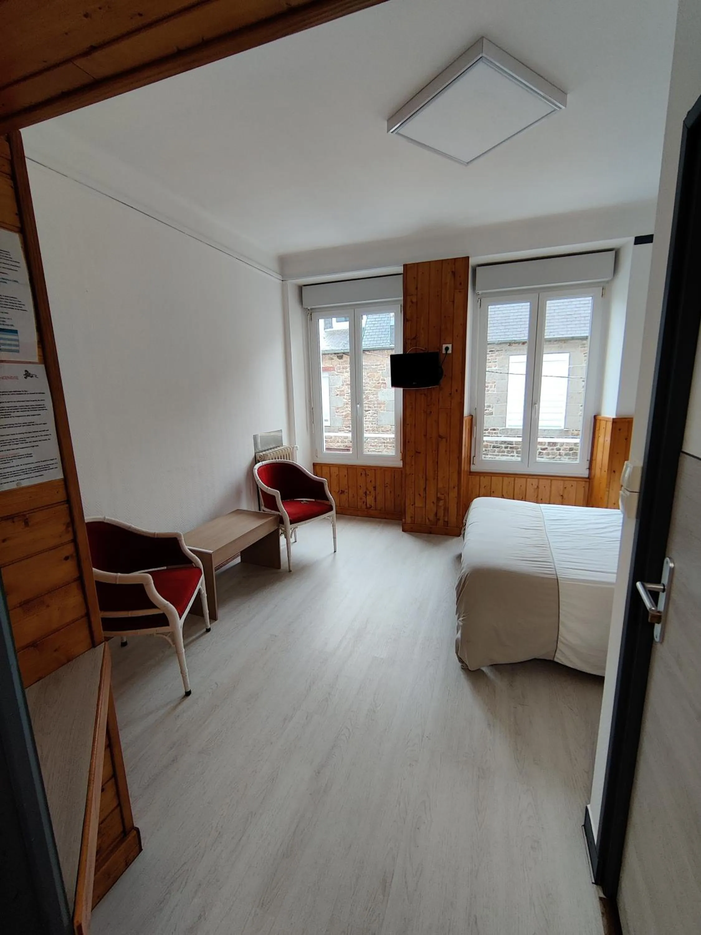 Photo of the whole room, Bed in Hôtel Saint - Pierre