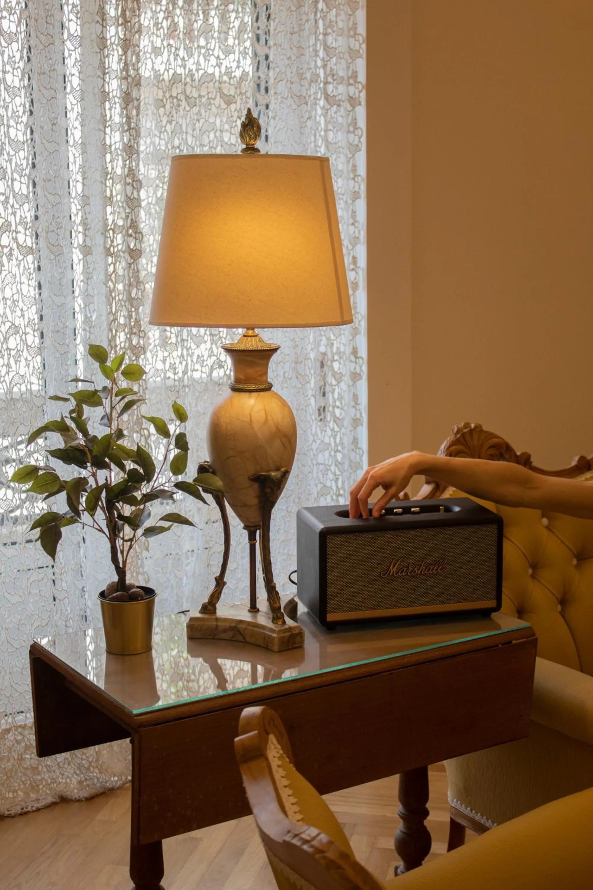 Decorative detail in The Koukaki Residence