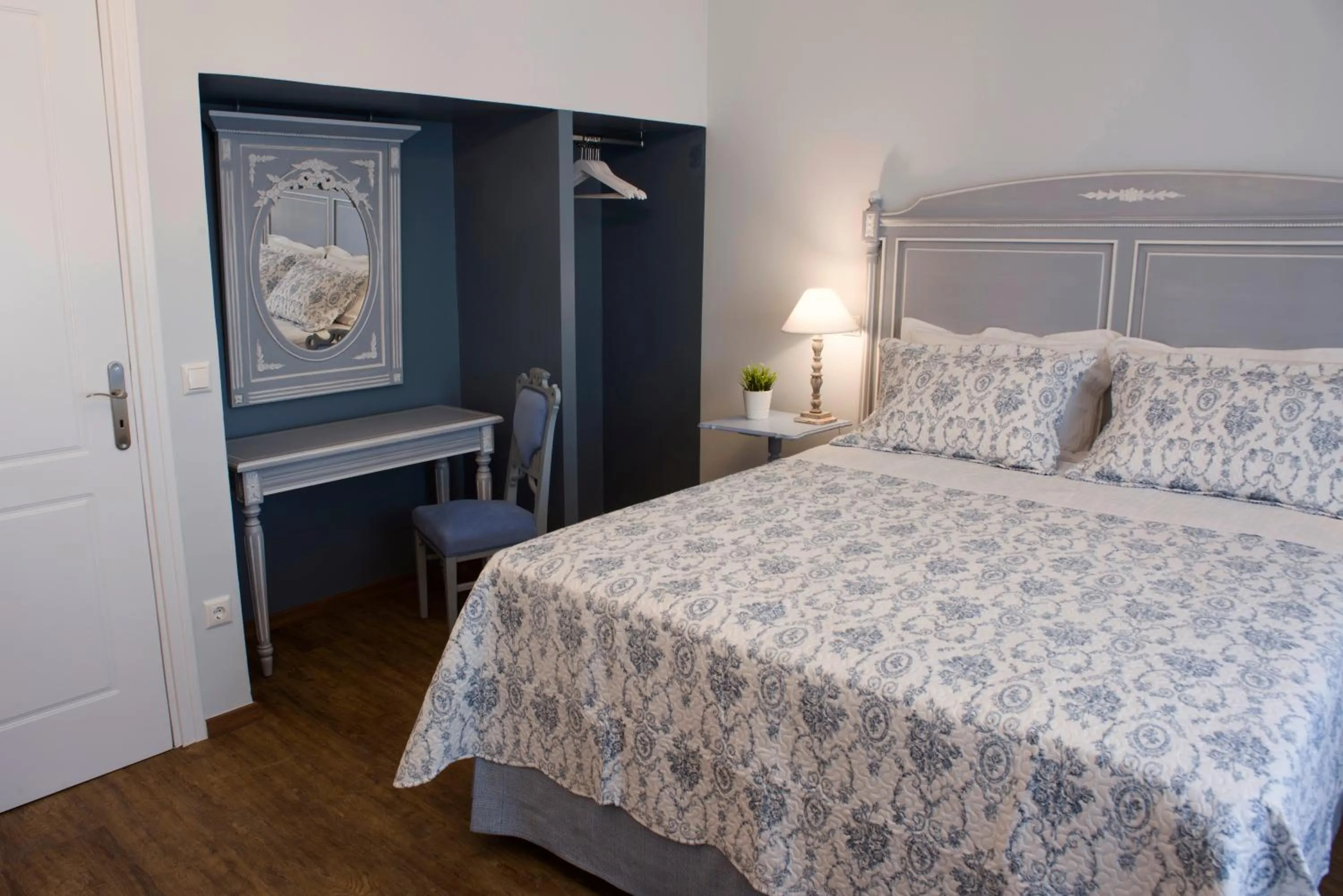 Bed in The Koukaki Residence