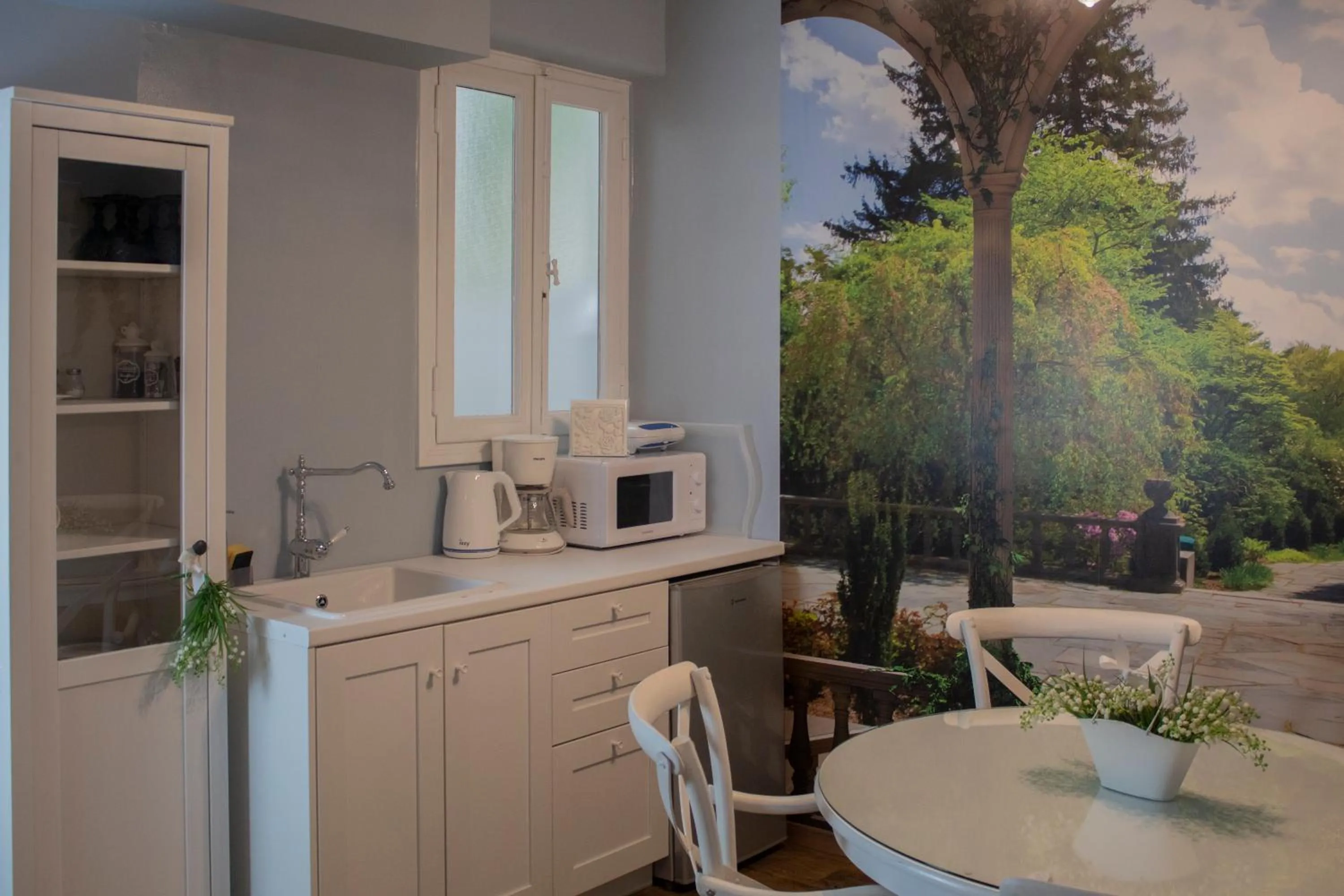 Kitchen or kitchenette in The Koukaki Residence