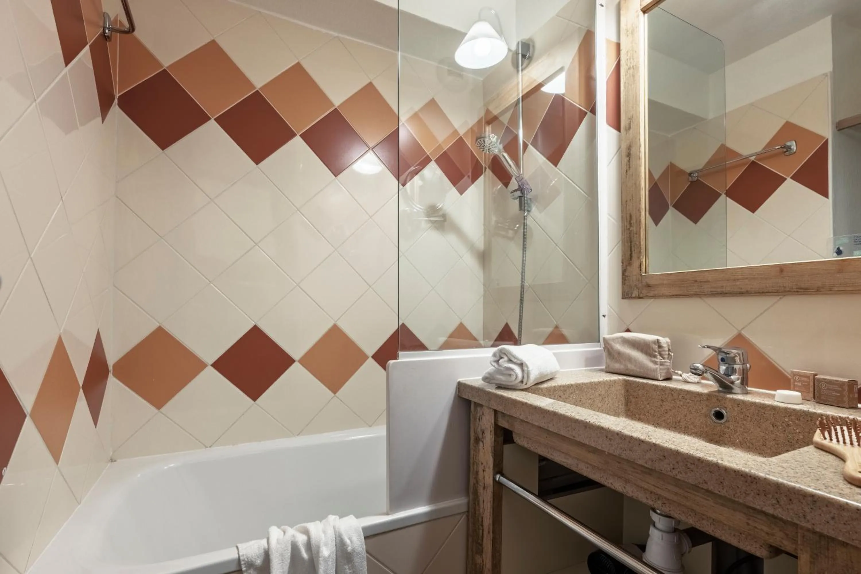 Bathroom in Résidence Pierre & Vacances Les Ravines