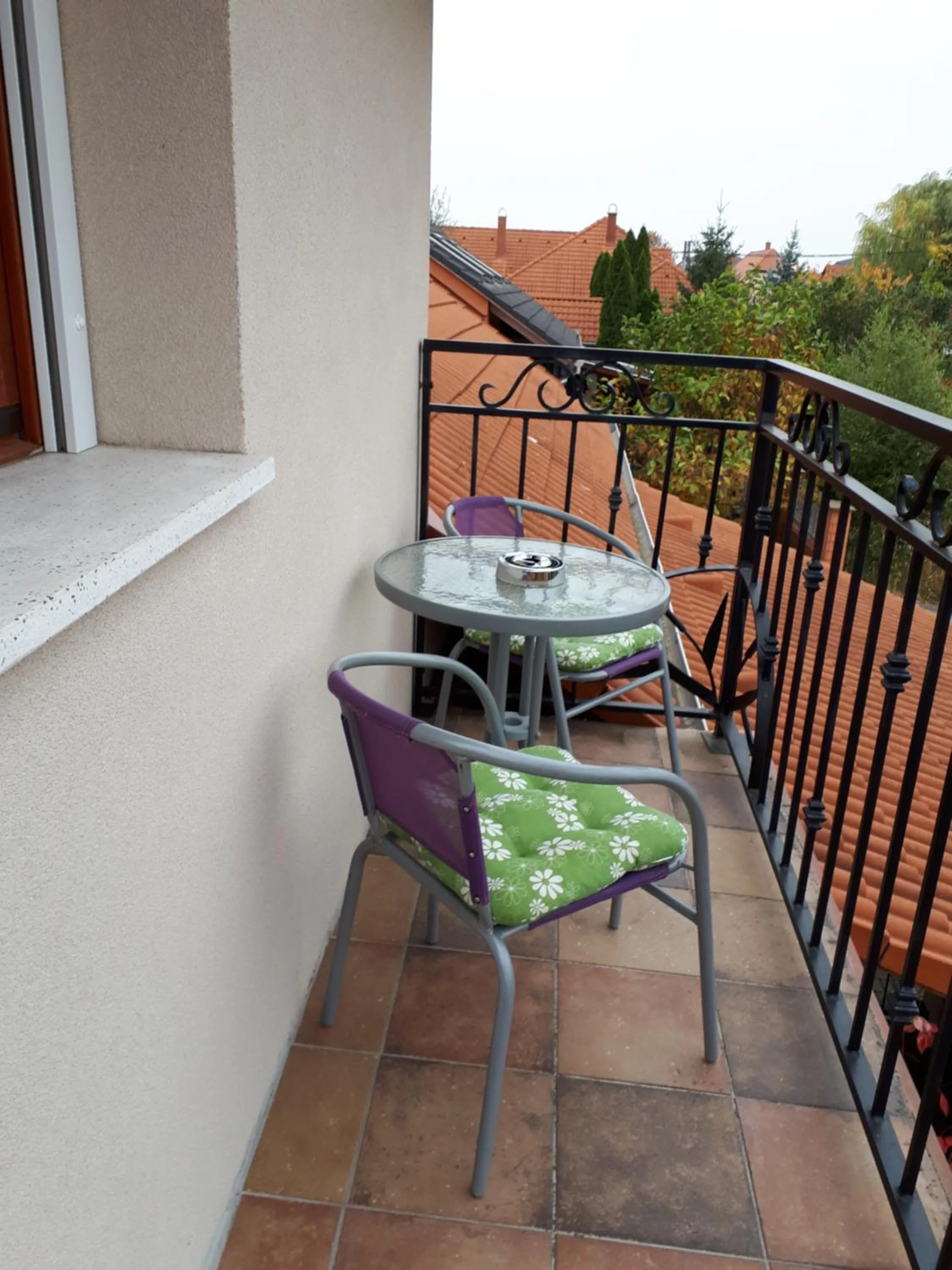 Balcony/Terrace in Kertvárosi Apartman