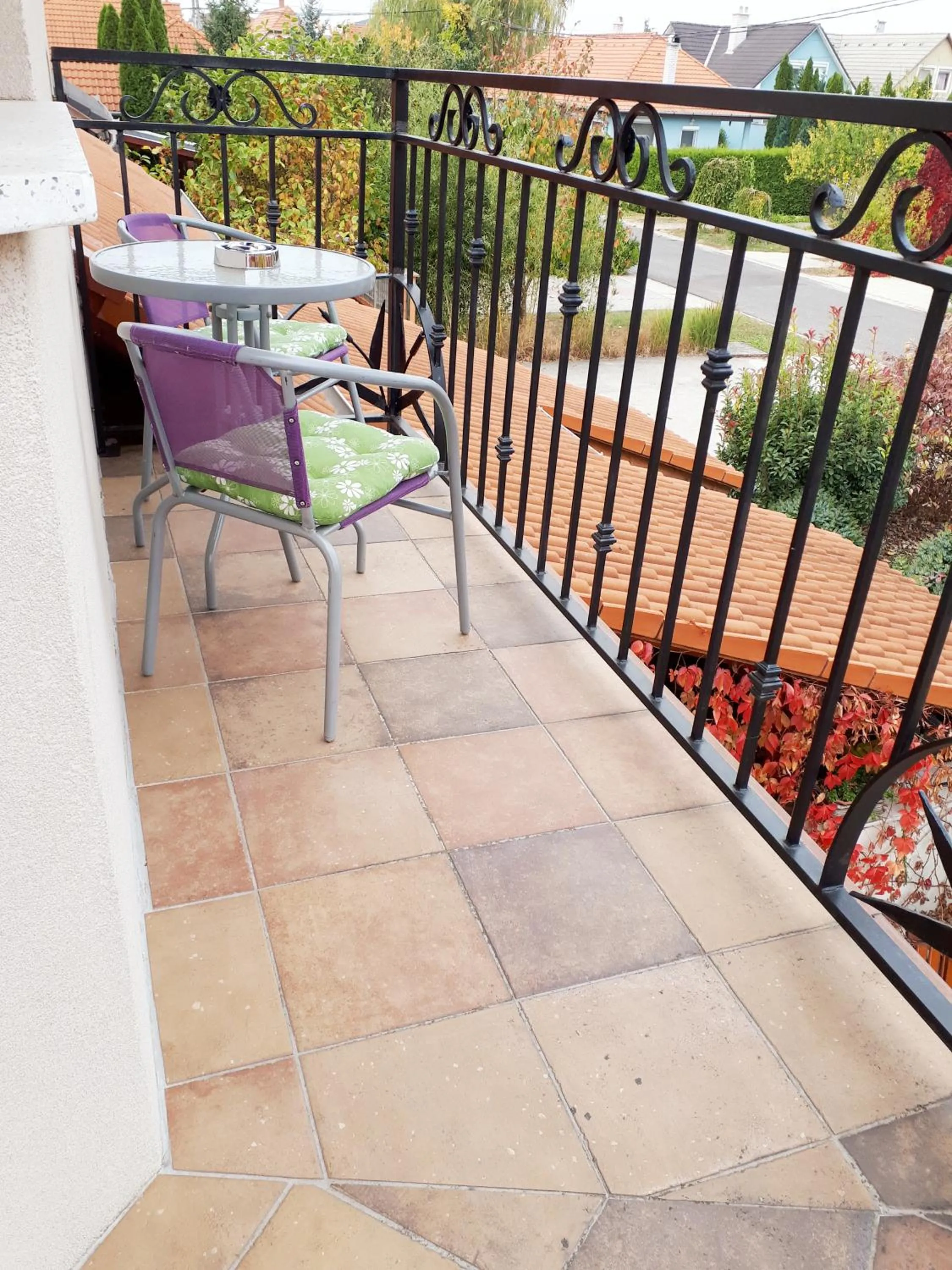Balcony/Terrace in Kertvárosi Apartman