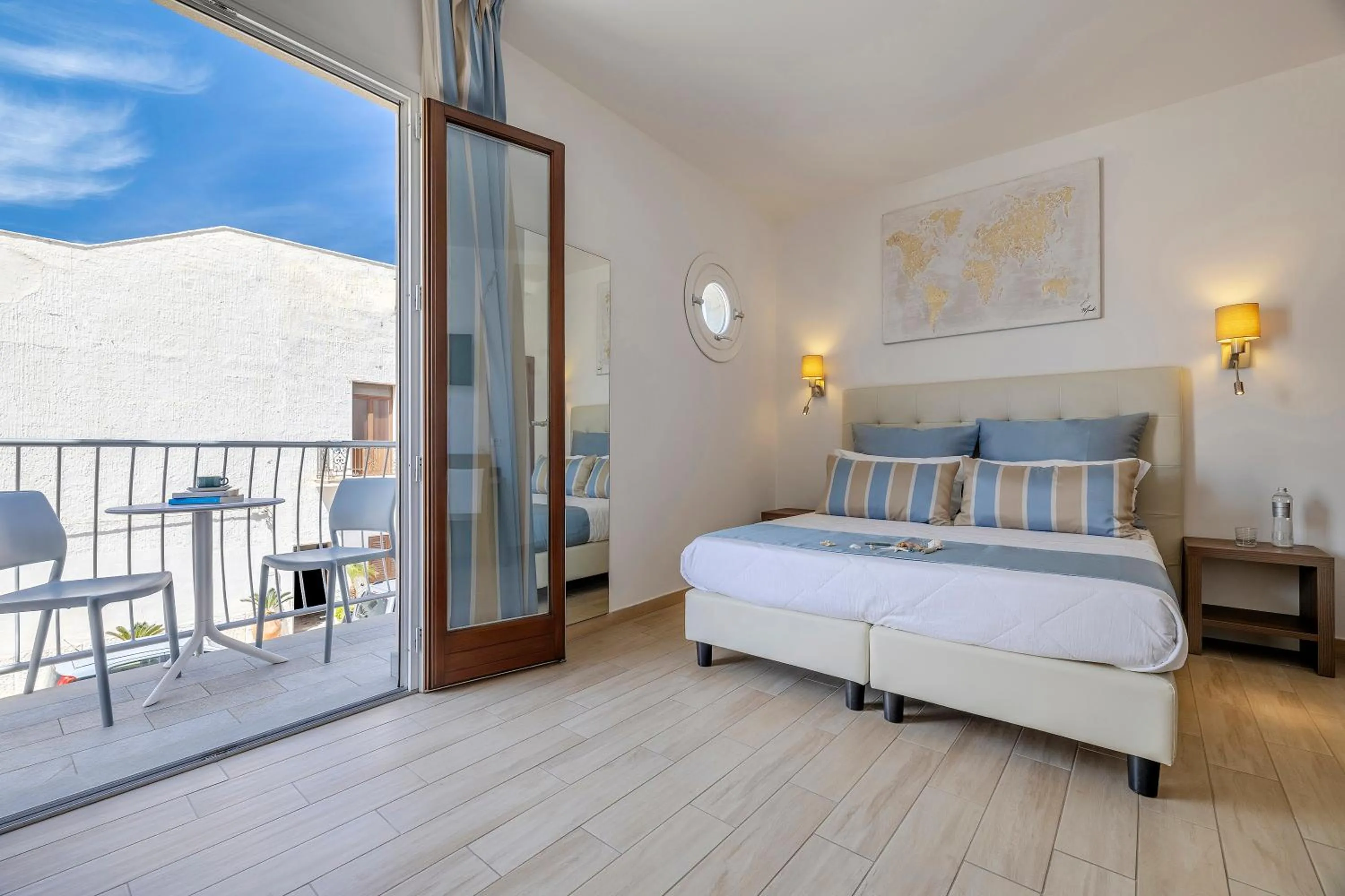 Bedroom, Bed in Hotel Soffio D'Estate