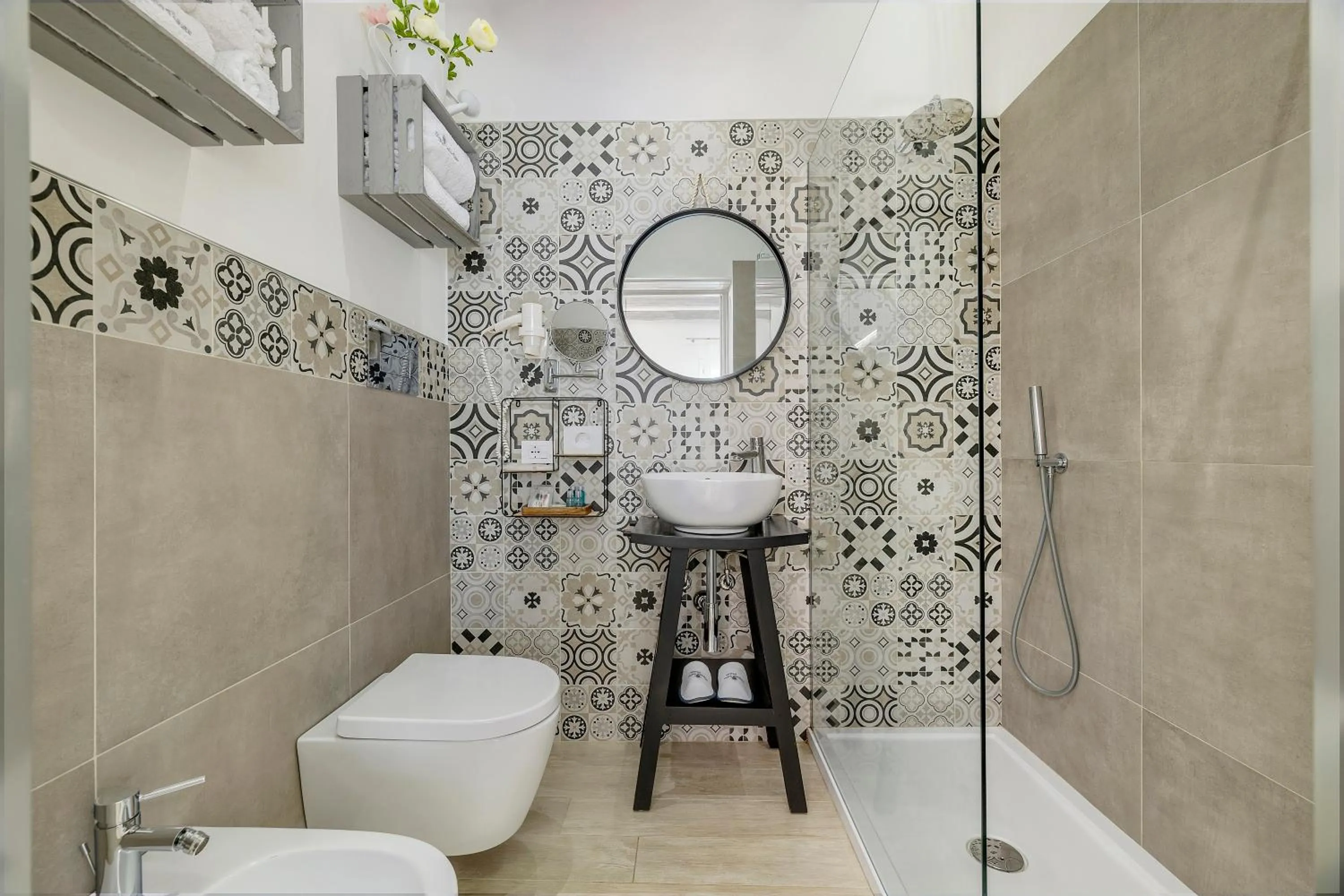 Bathroom in Hotel Soffio D'Estate