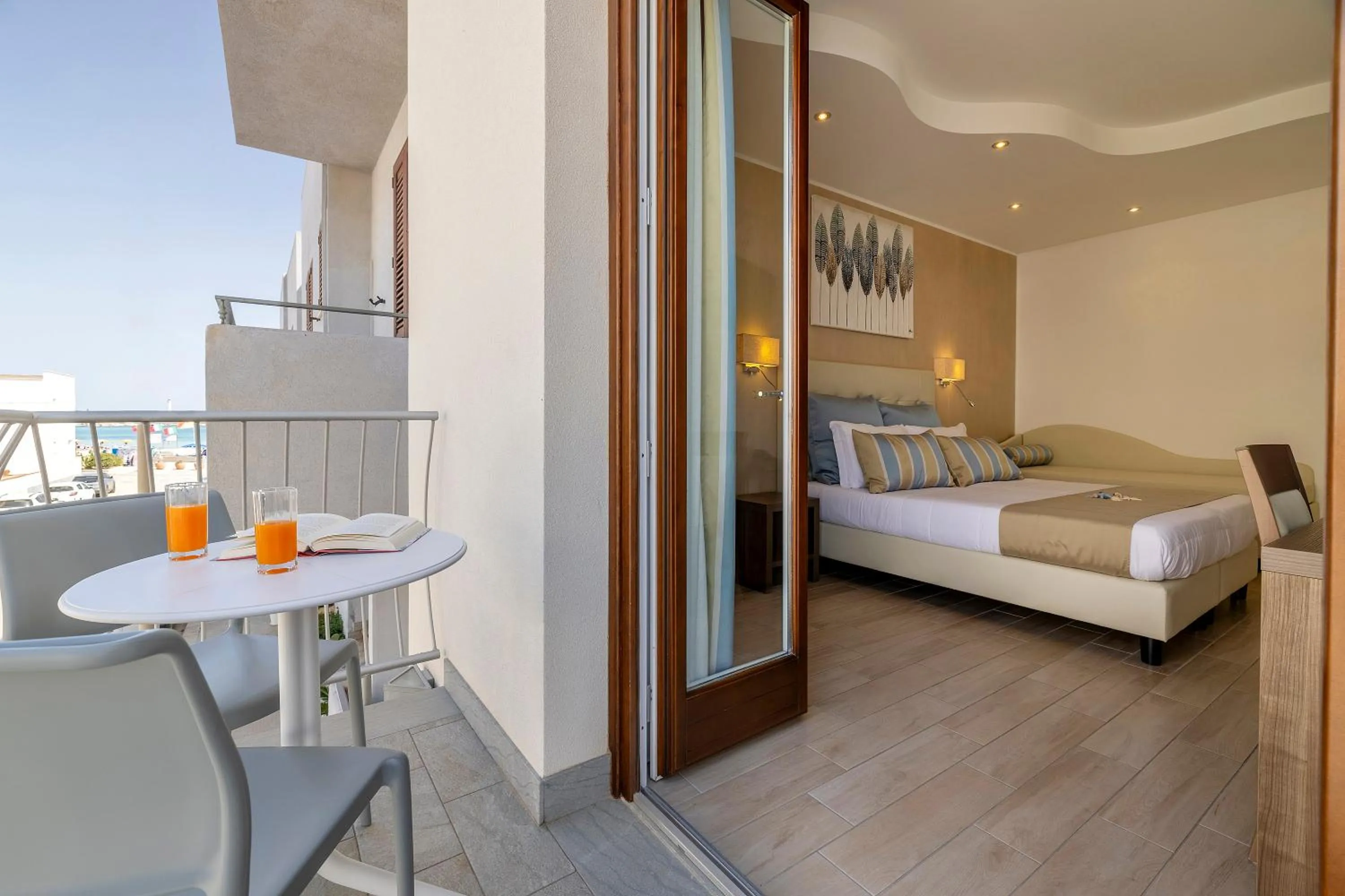 Bedroom, Bed in Hotel Soffio D'Estate