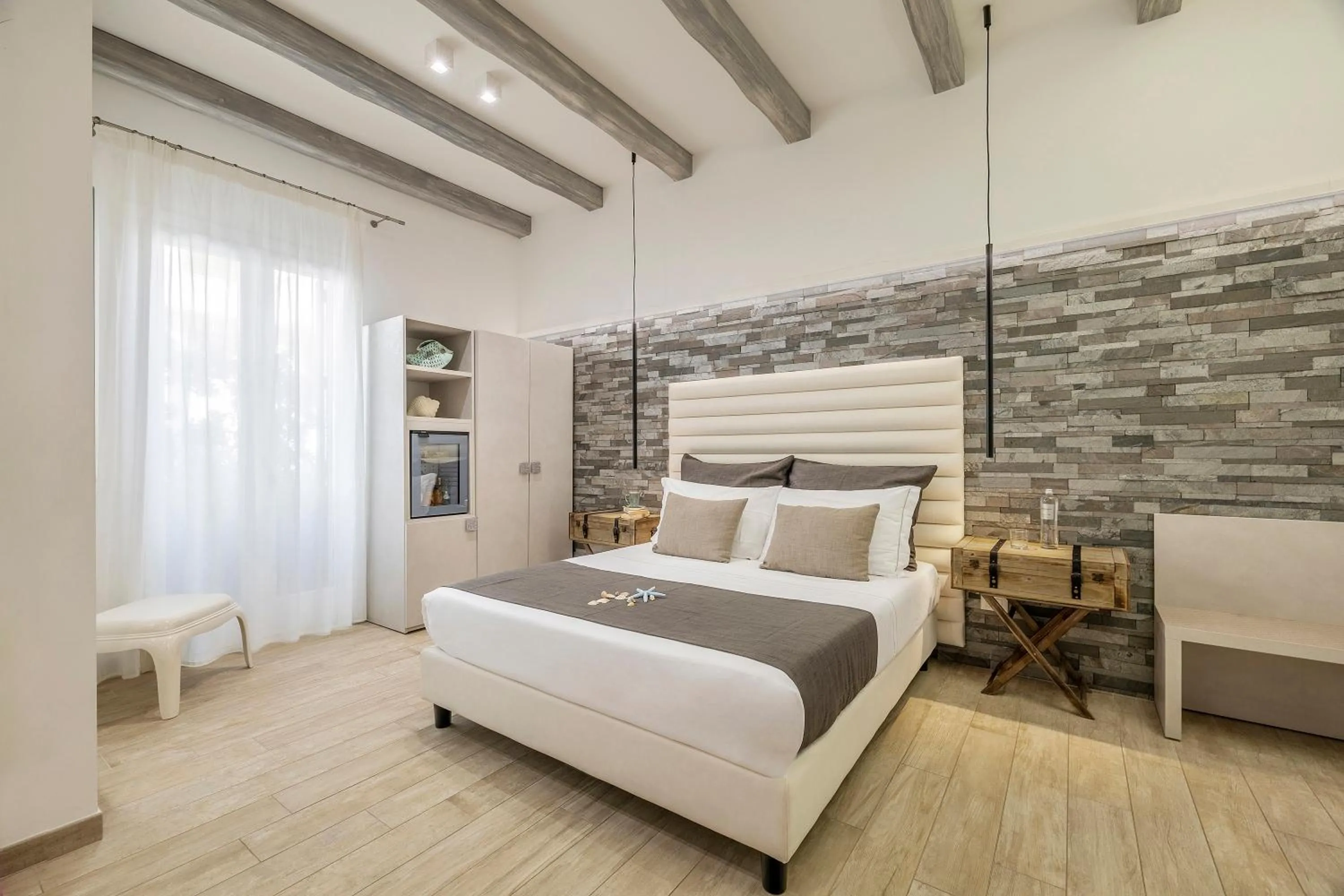 Bedroom, Bed in Hotel Soffio D'Estate