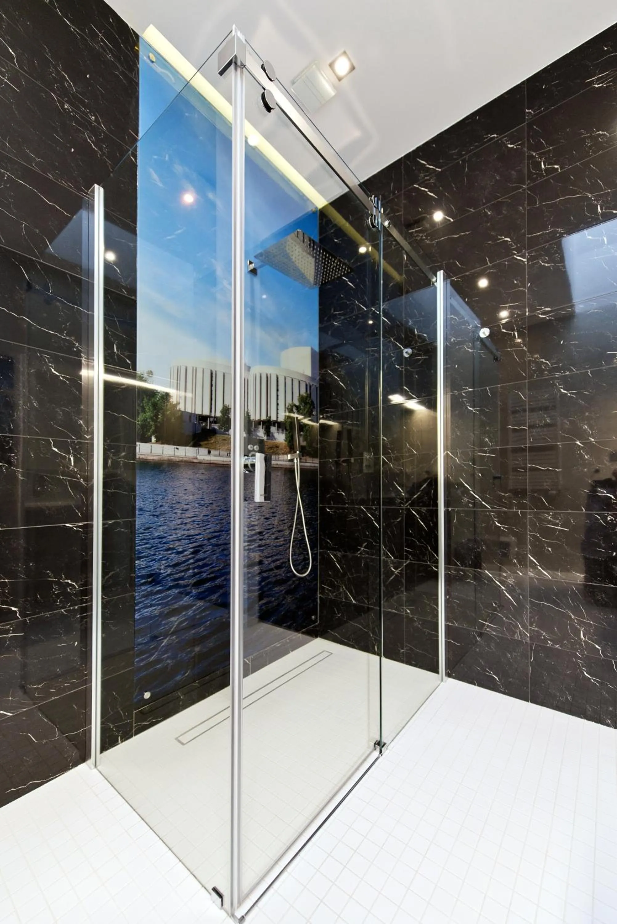 Shower in Softly Residence