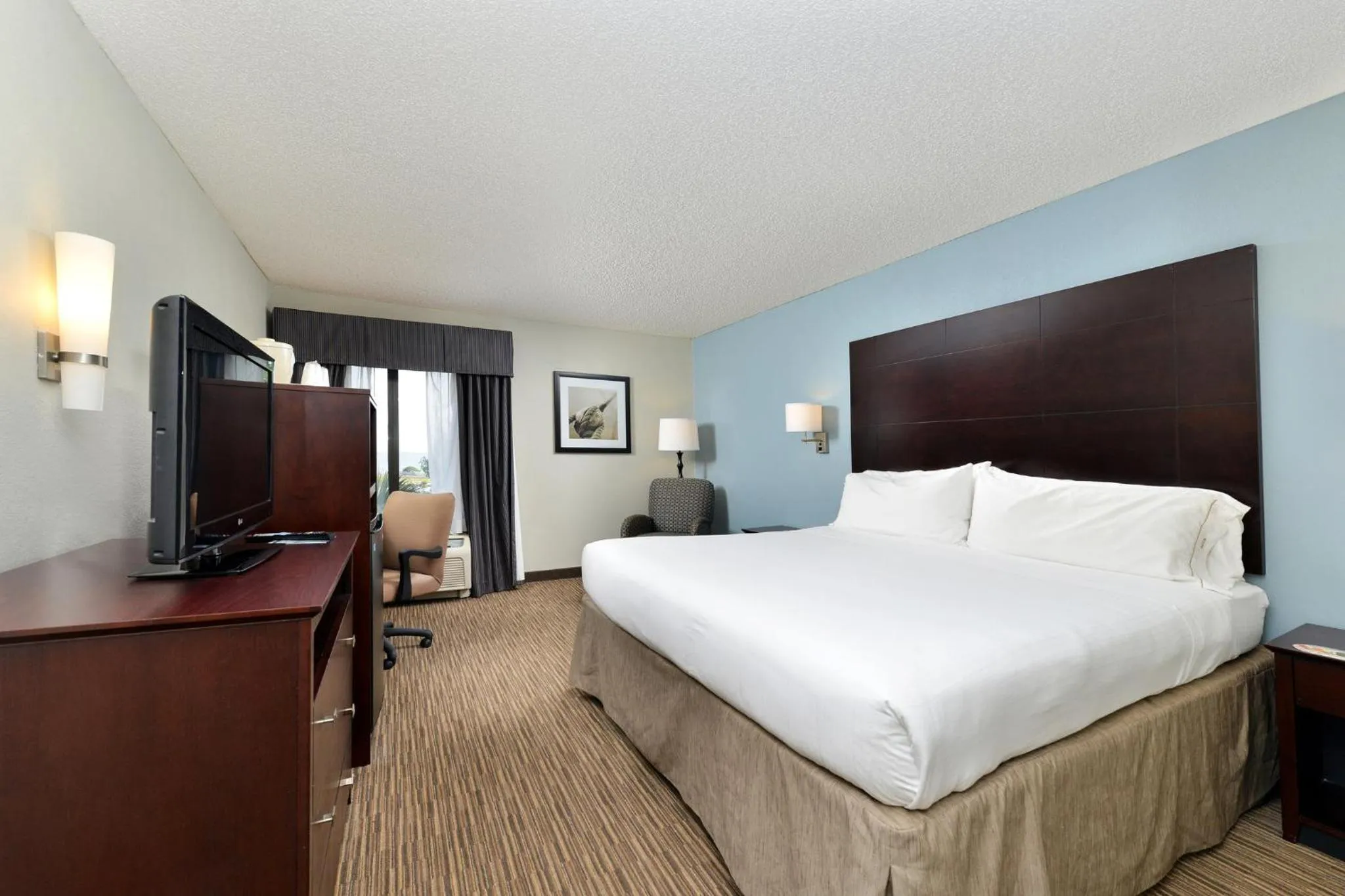 Photo of the whole room, Bed in Holiday Inn Express Hotel & Suites Tampa-Rocky Point Island by IHG