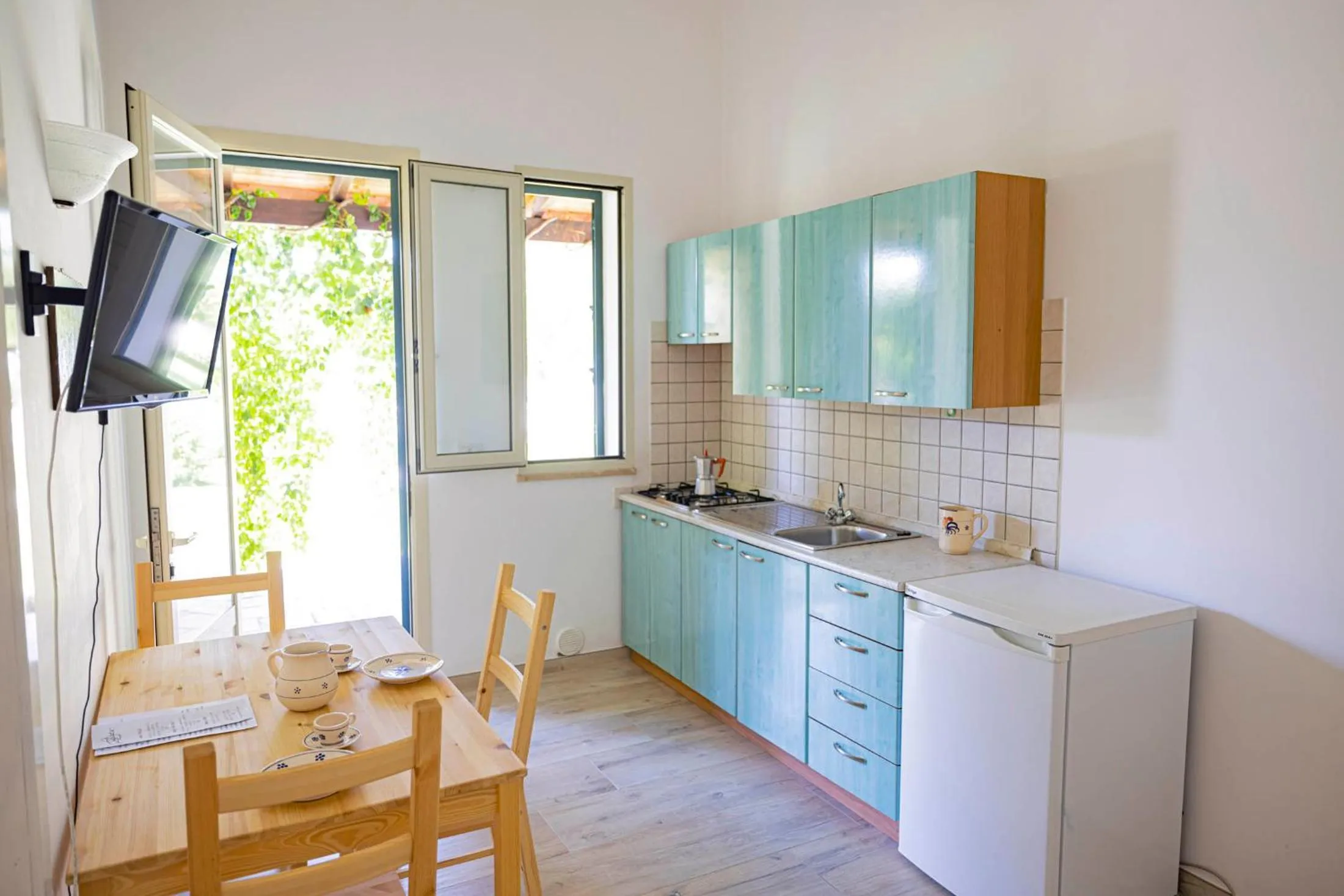 Kitchen or kitchenette in Agriturismo Le Tagliate