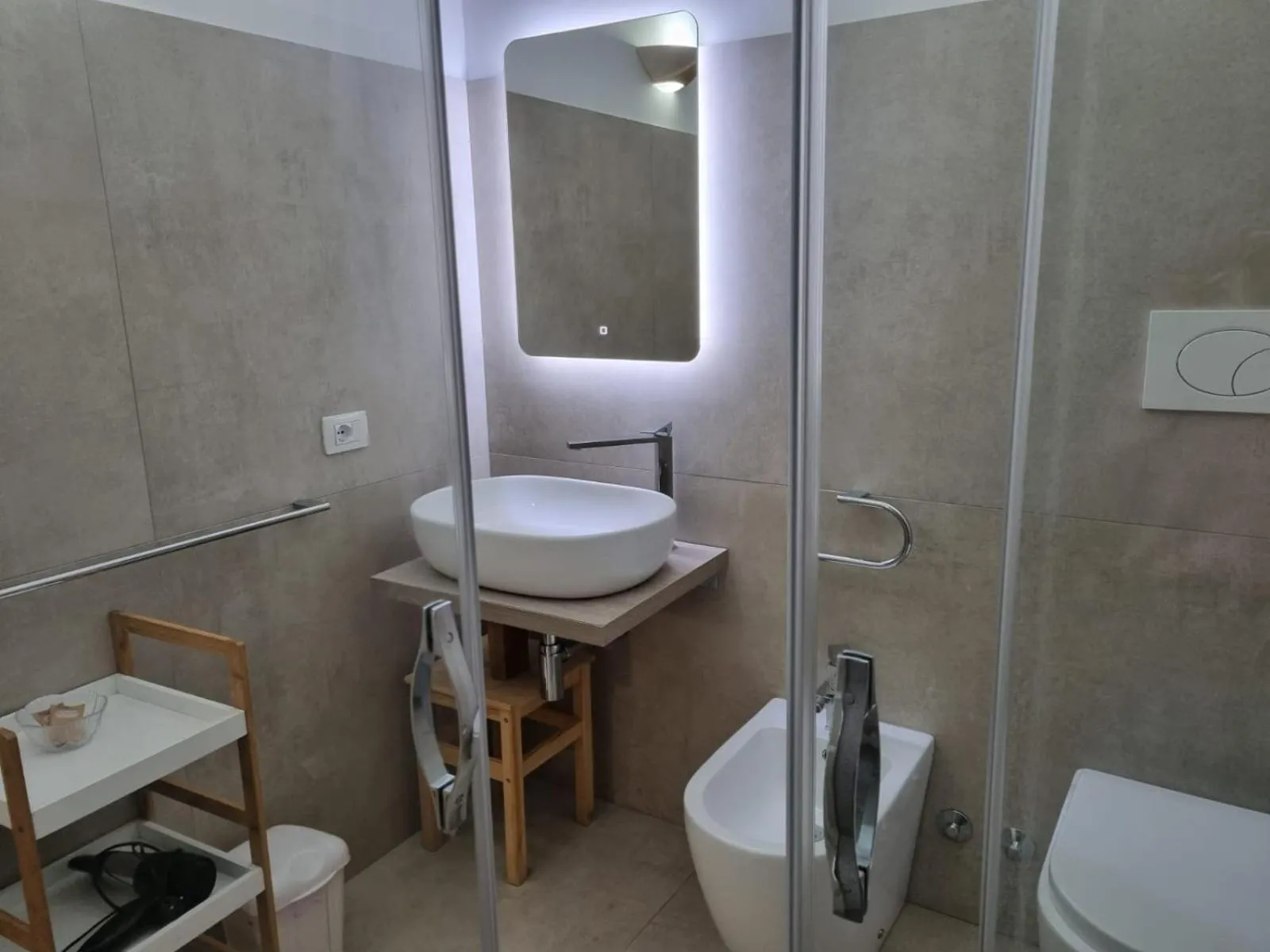 Shower in Agriturismo Le Tagliate