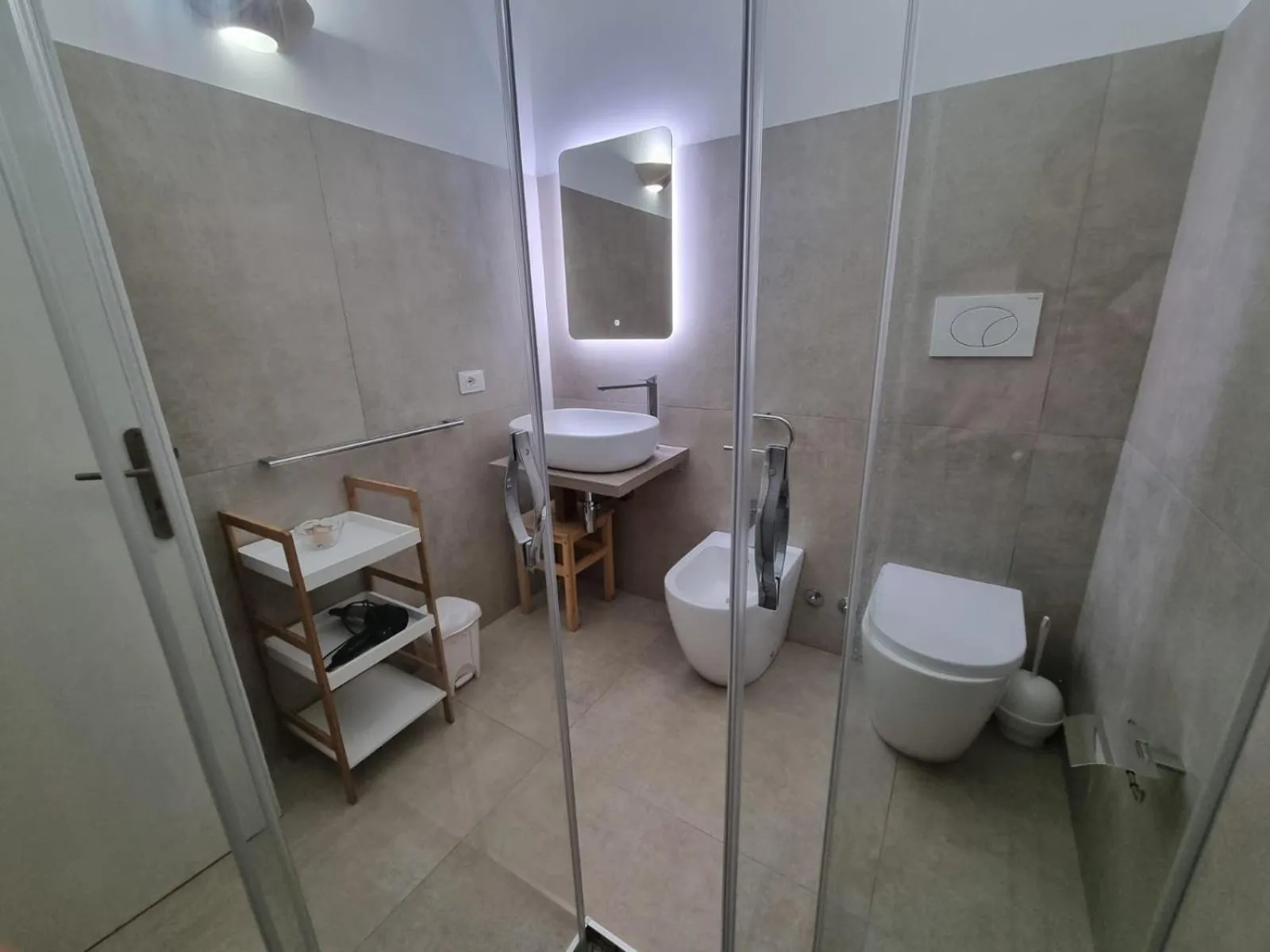 Shower in Agriturismo Le Tagliate