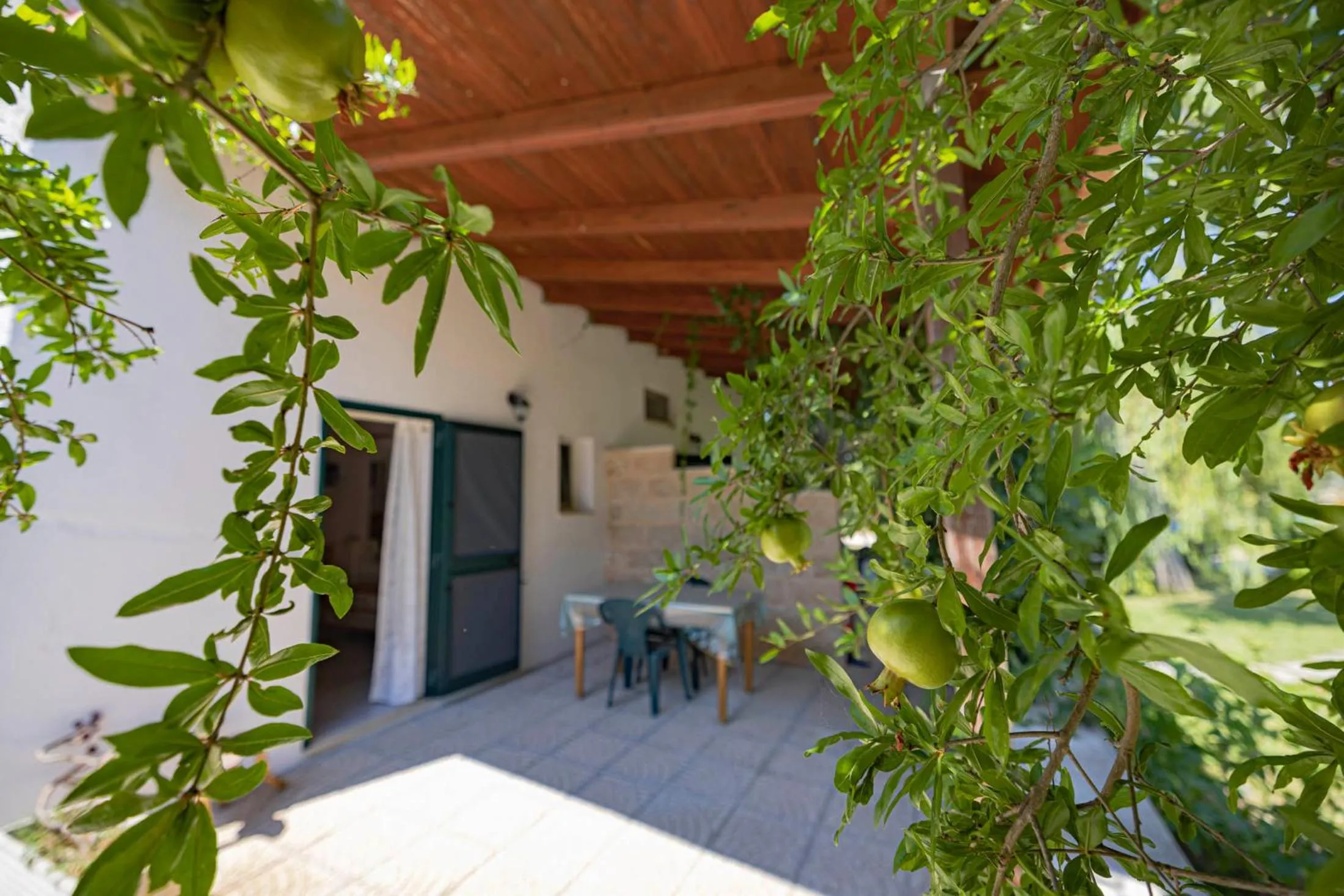 Patio in Agriturismo Le Tagliate