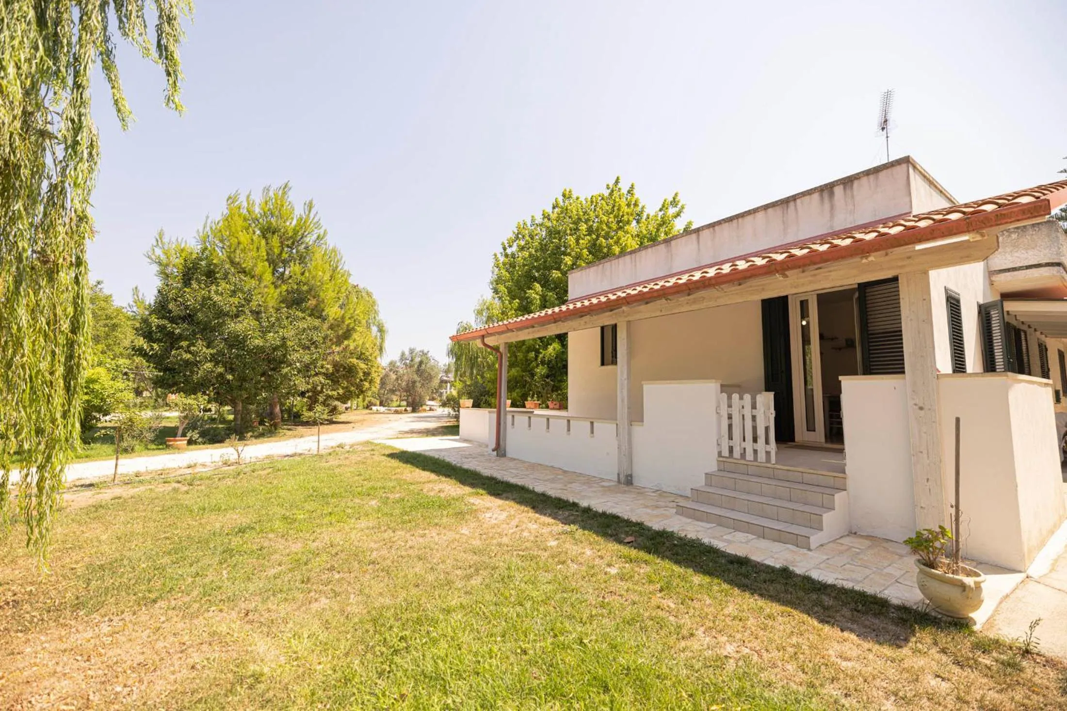 Patio in Agriturismo Le Tagliate