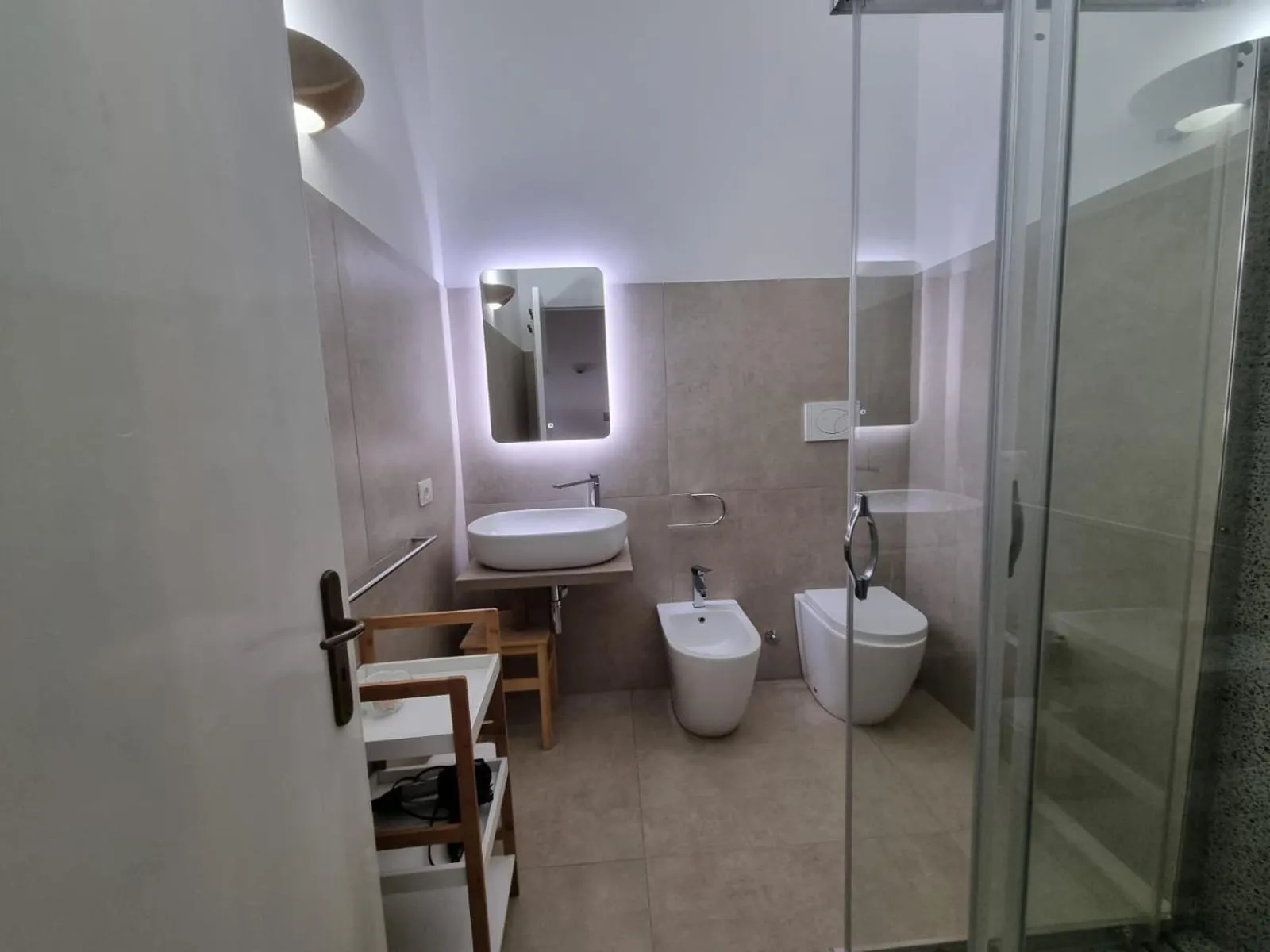 Shower in Agriturismo Le Tagliate