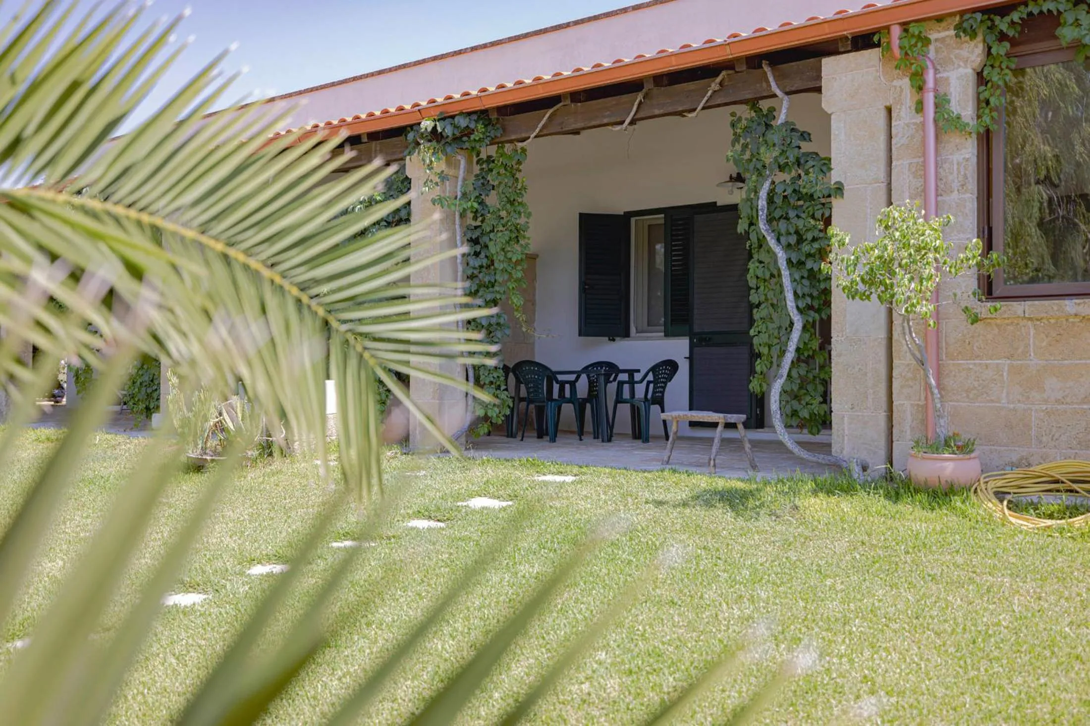 Patio in Agriturismo Le Tagliate