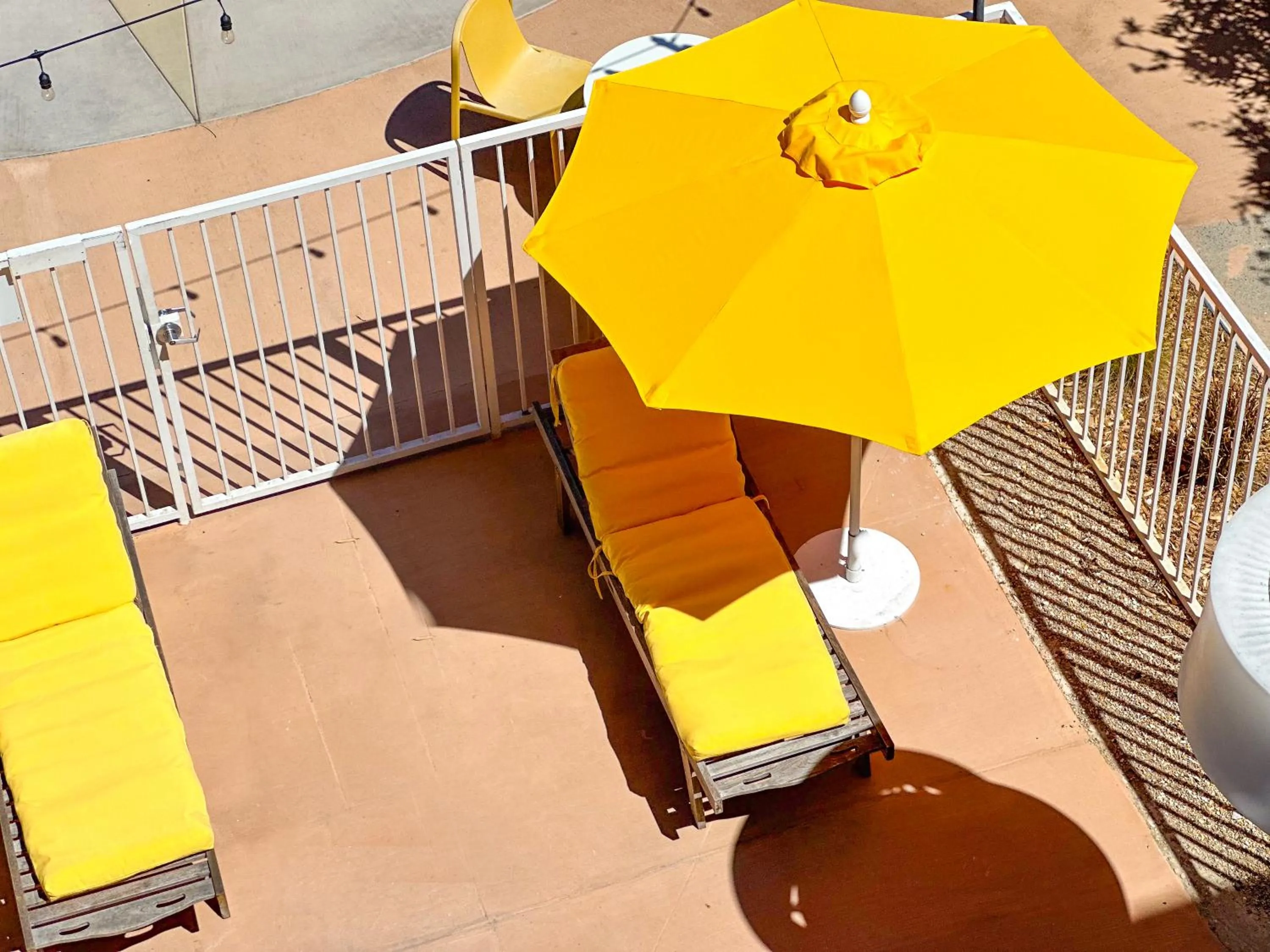 sunbed in Hotel Del Sol