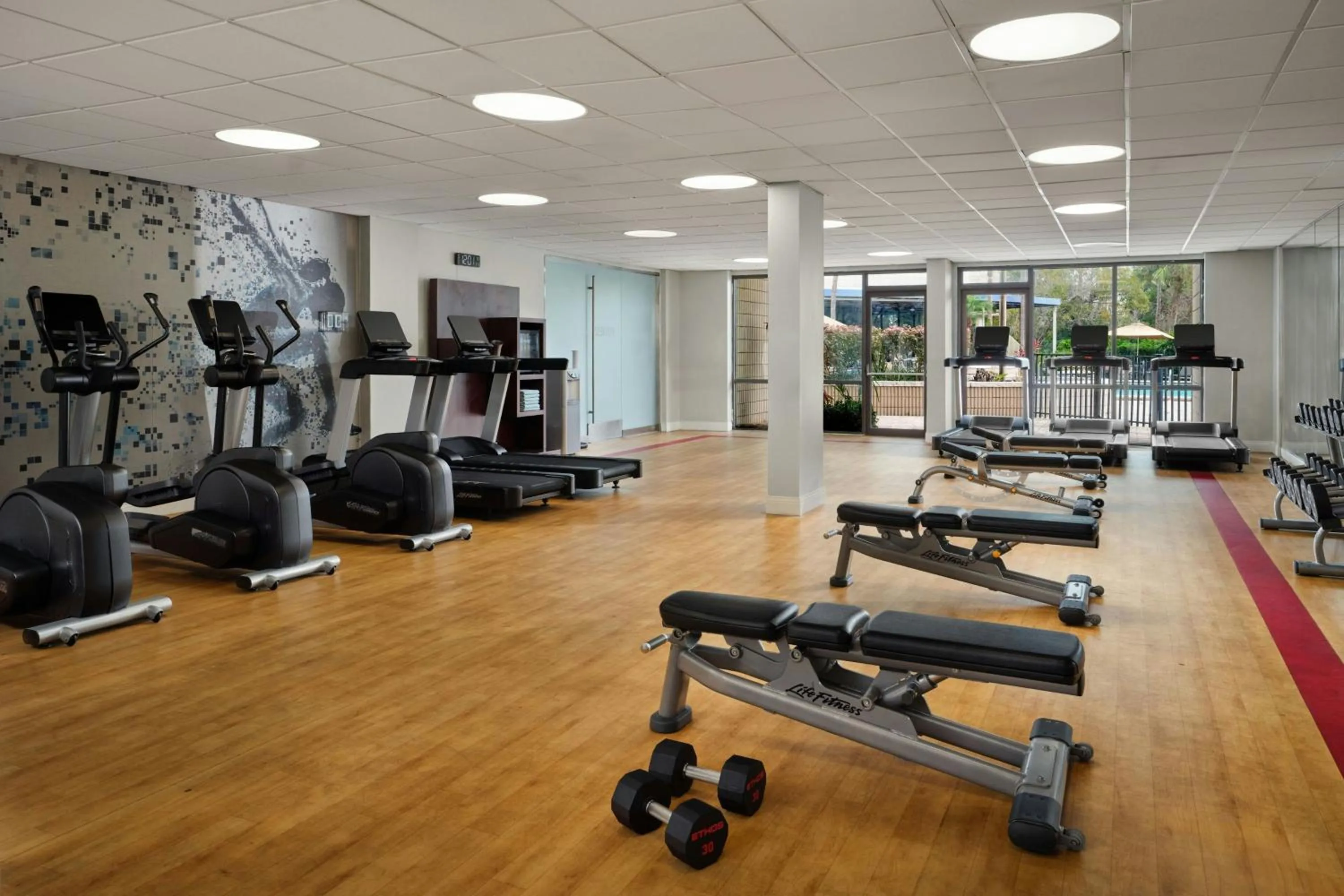 Fitness centre/facilities in Sheraton Tampa Brandon Hotel