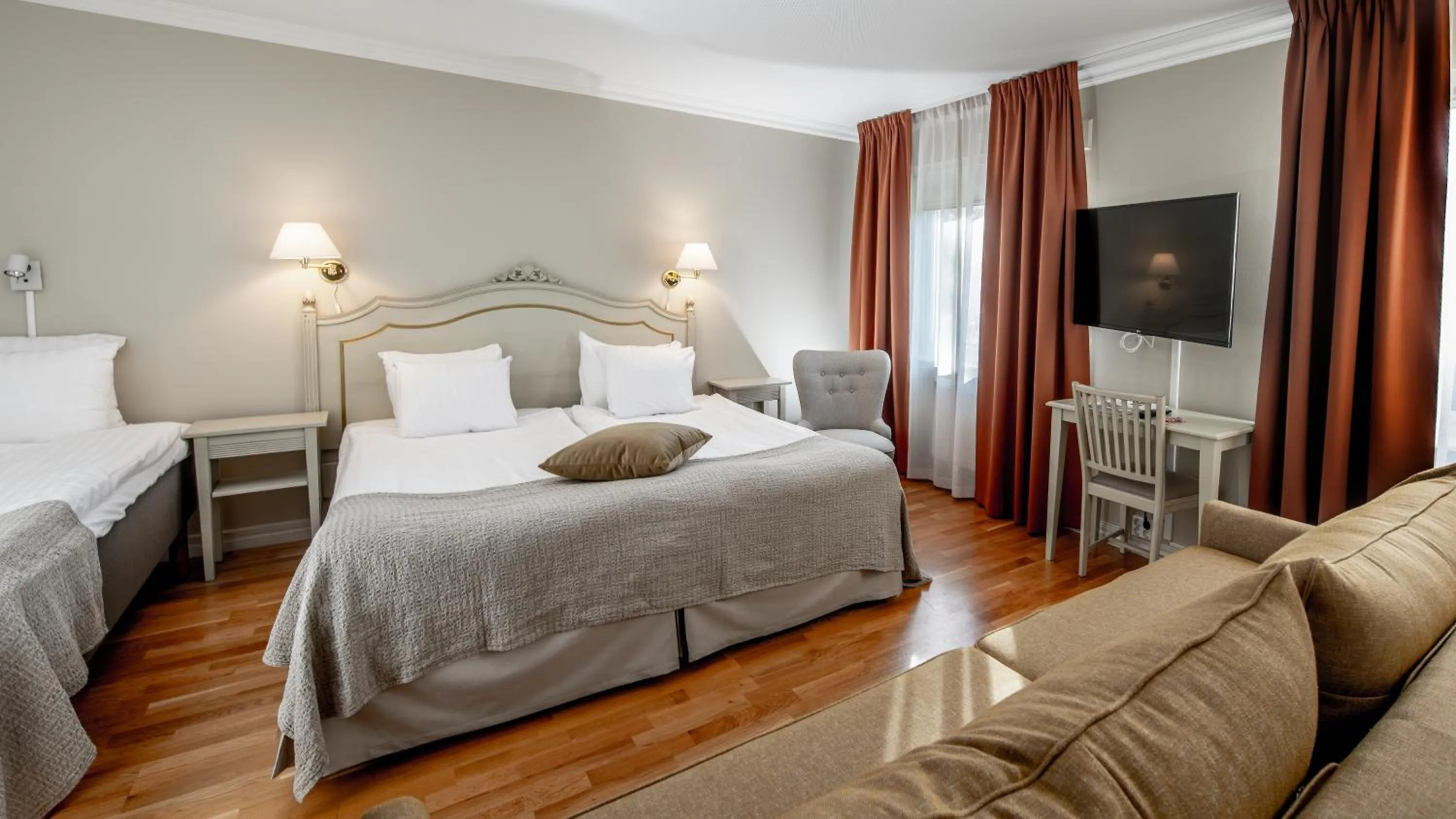 Bed in Blommenhof Hotel