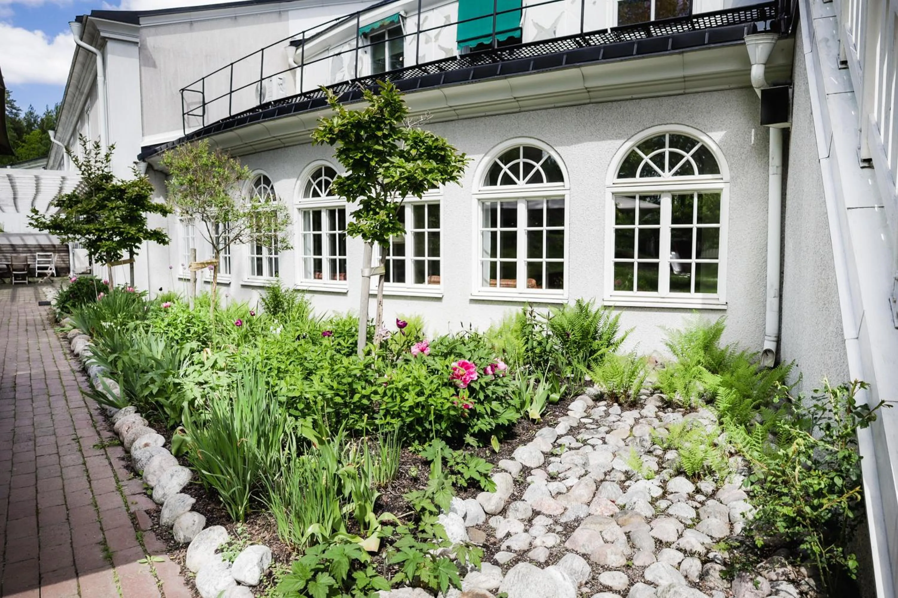 Garden in Blommenhof Hotel