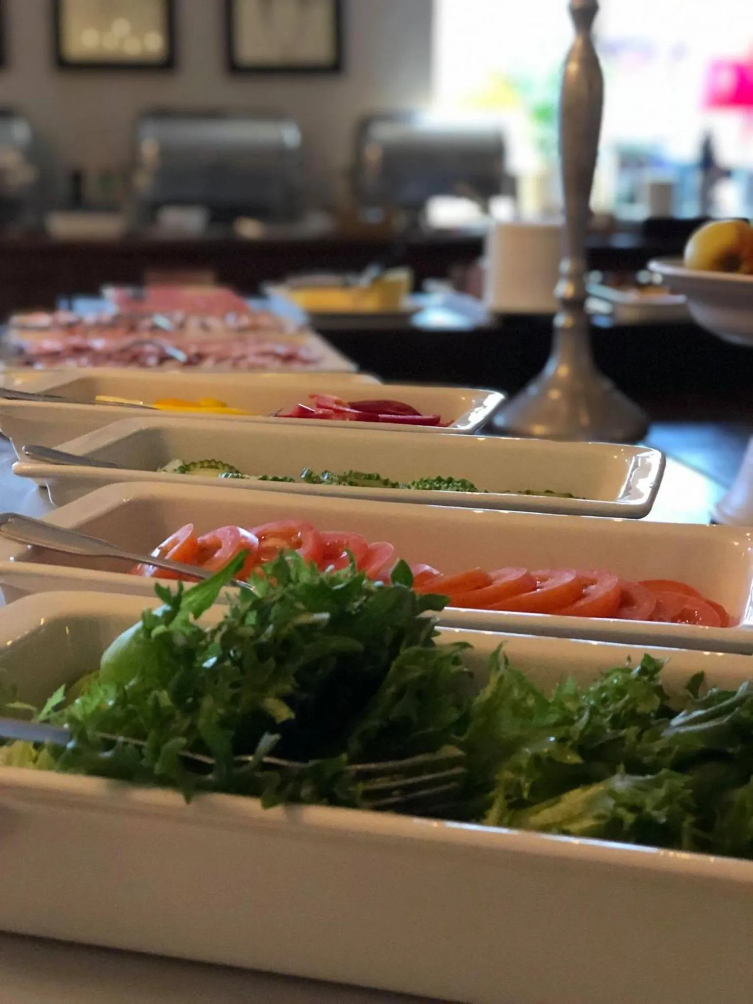 Buffet breakfast in Blommenhof Hotel